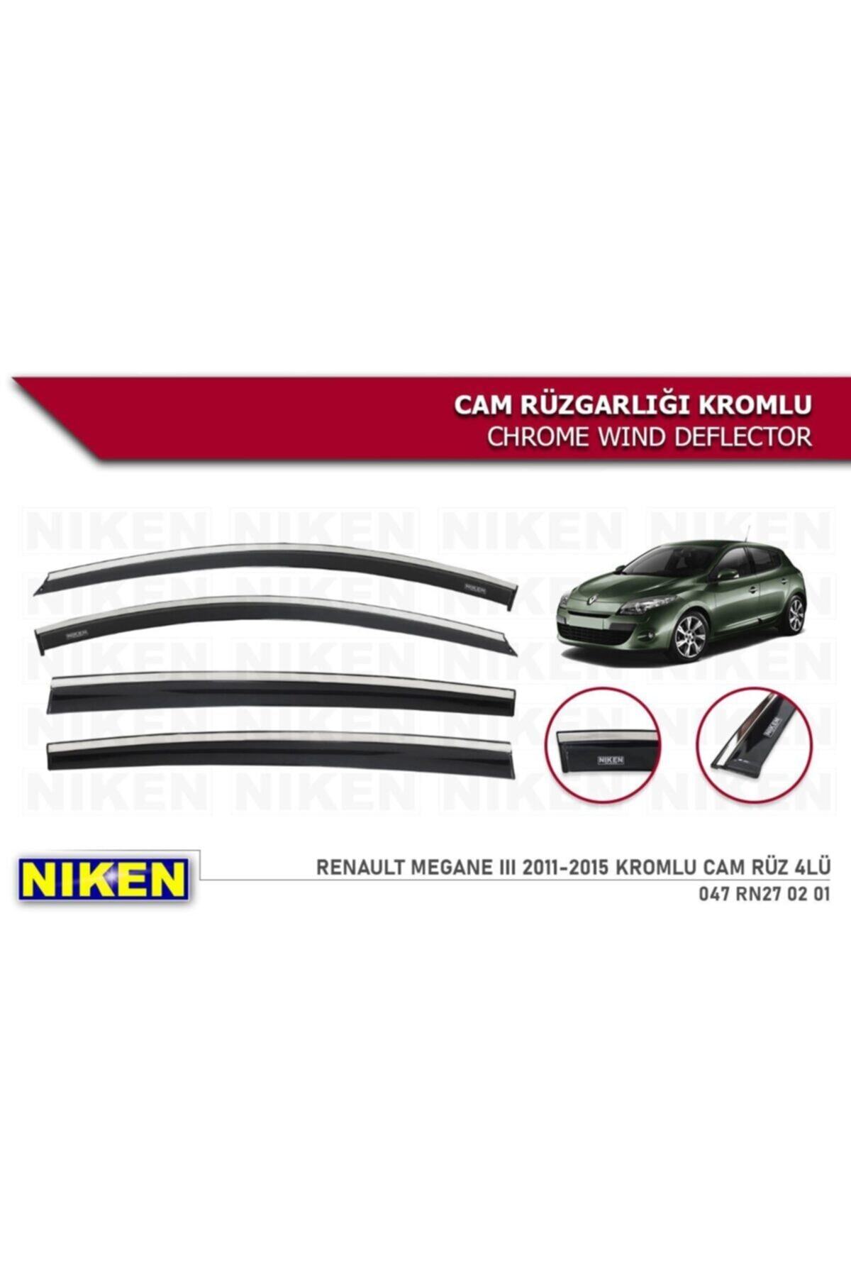 Niken Renault Megane 3 Hb Kromlu Cam Rüzgarlığı