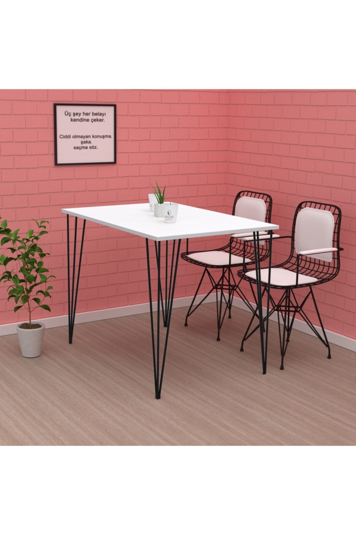 Kenzlife Knsz Yemek Masası Huve Byzsyh 075*100*070 Mutfak Ofis Çalışma