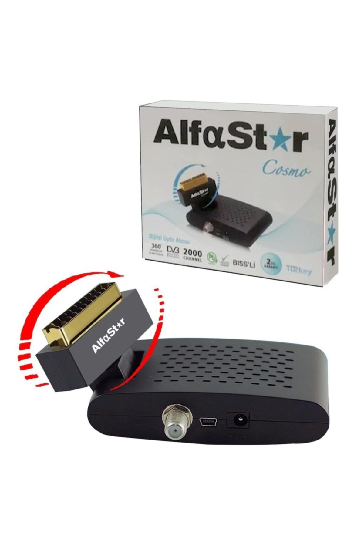 Alfa Star Alfastar Casma Dijital Uydu Alıcısı