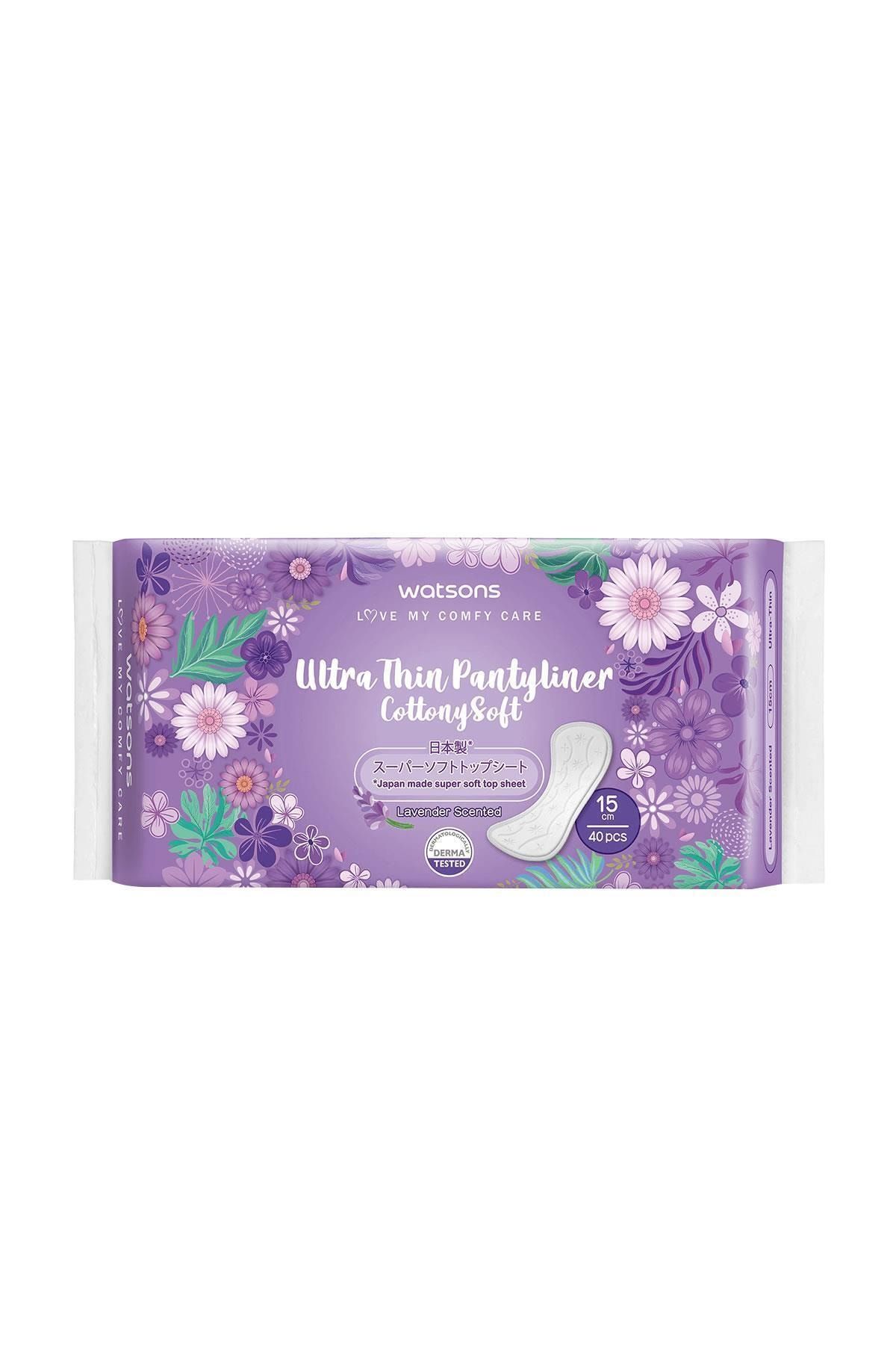Watsons Cottony Soft Günlük Ped Ultra Ince Lavanta Kokulu 40 Adet