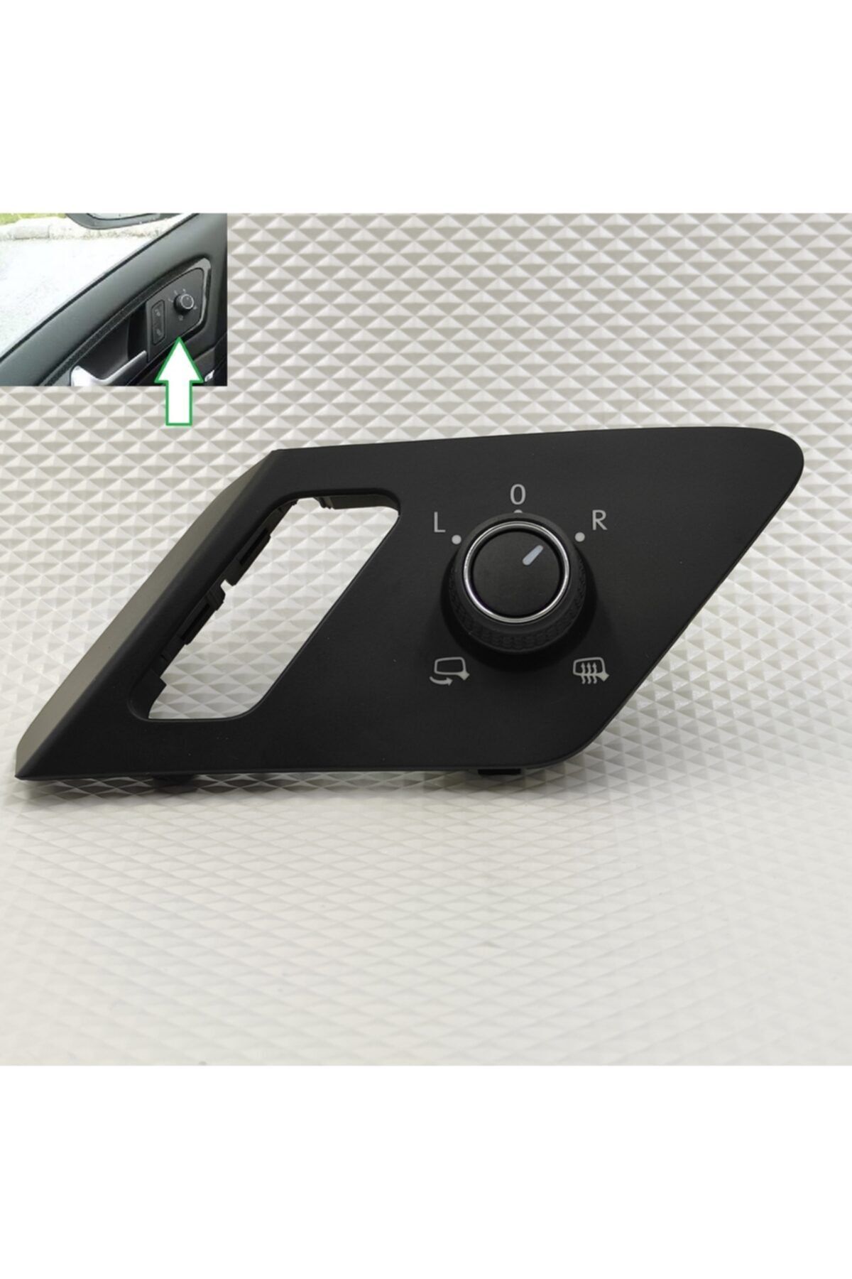Fabrikasyon Golf 7 Uyumlu Ayna Ayar Düğmesi Katlanabilir 5g0959565