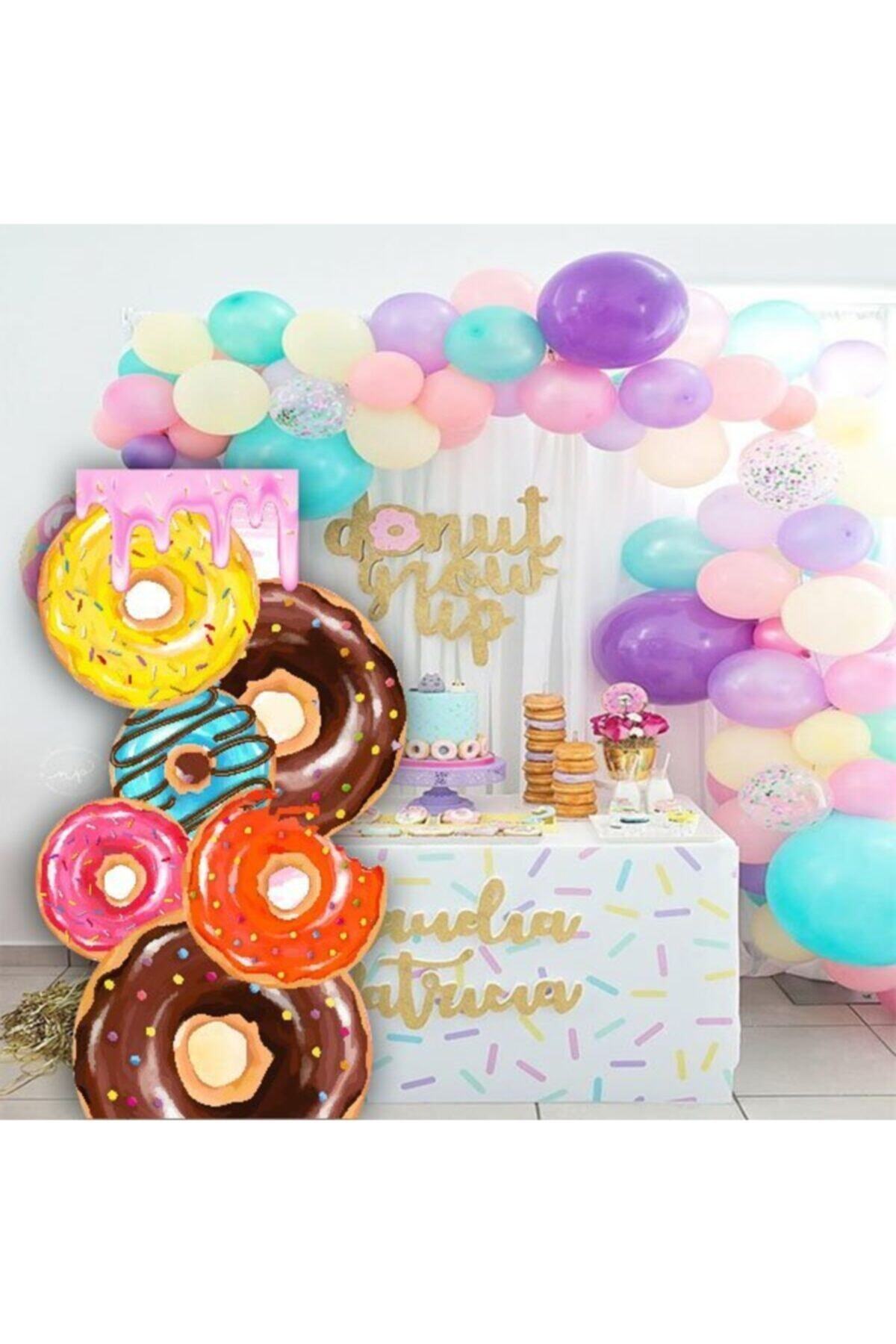 Partioutlet Ayaklı Donut Dekor Pano 54 X 95 cm 1 Adet