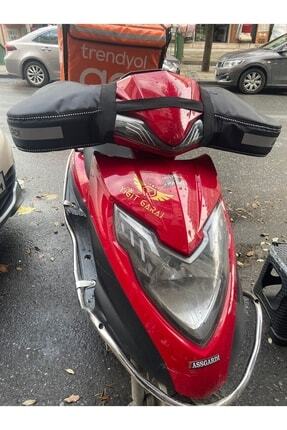 ASSGARDI Dio Kürklü El Koruma Elcik Tüm Scooter Modelleri Premium Rüzgarlık Içi Yünlü Su Geçirmez Image 2