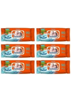 Islak Havlu Aleoveralı Kapaklı 90 Lı × 6 Image 0