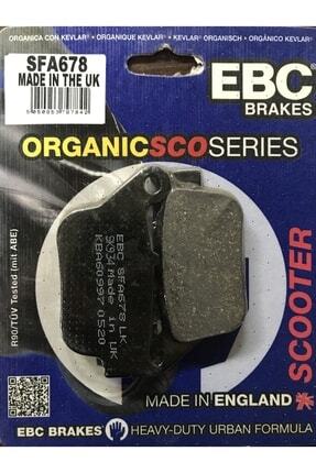 Sfa678 Yamaha X-max 250 14-16 (abs Siz) Arka Fren Balatası Image 0