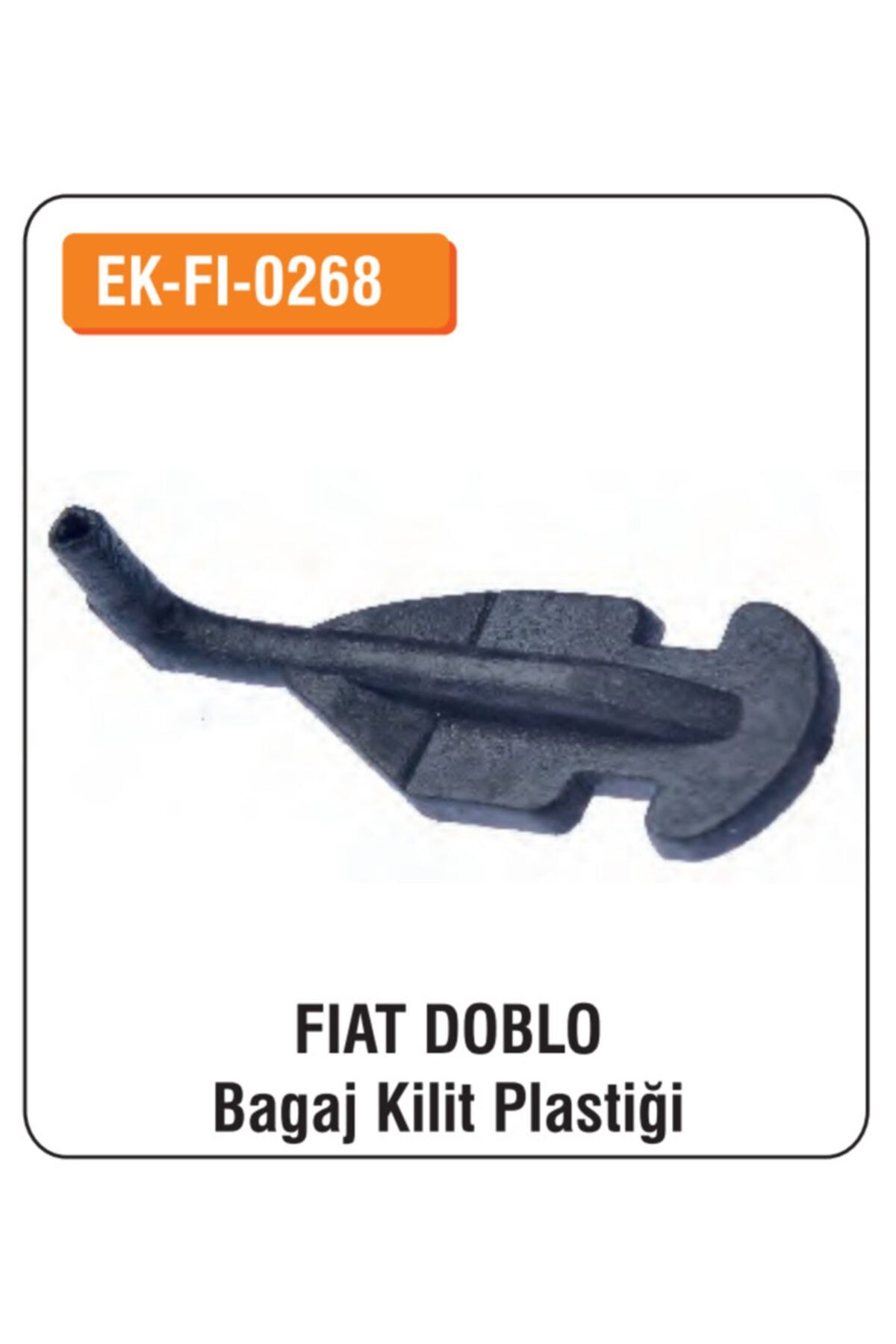 Altech Fiat Doblo Bagaj Kilit Plastiği Ek-fı-0268