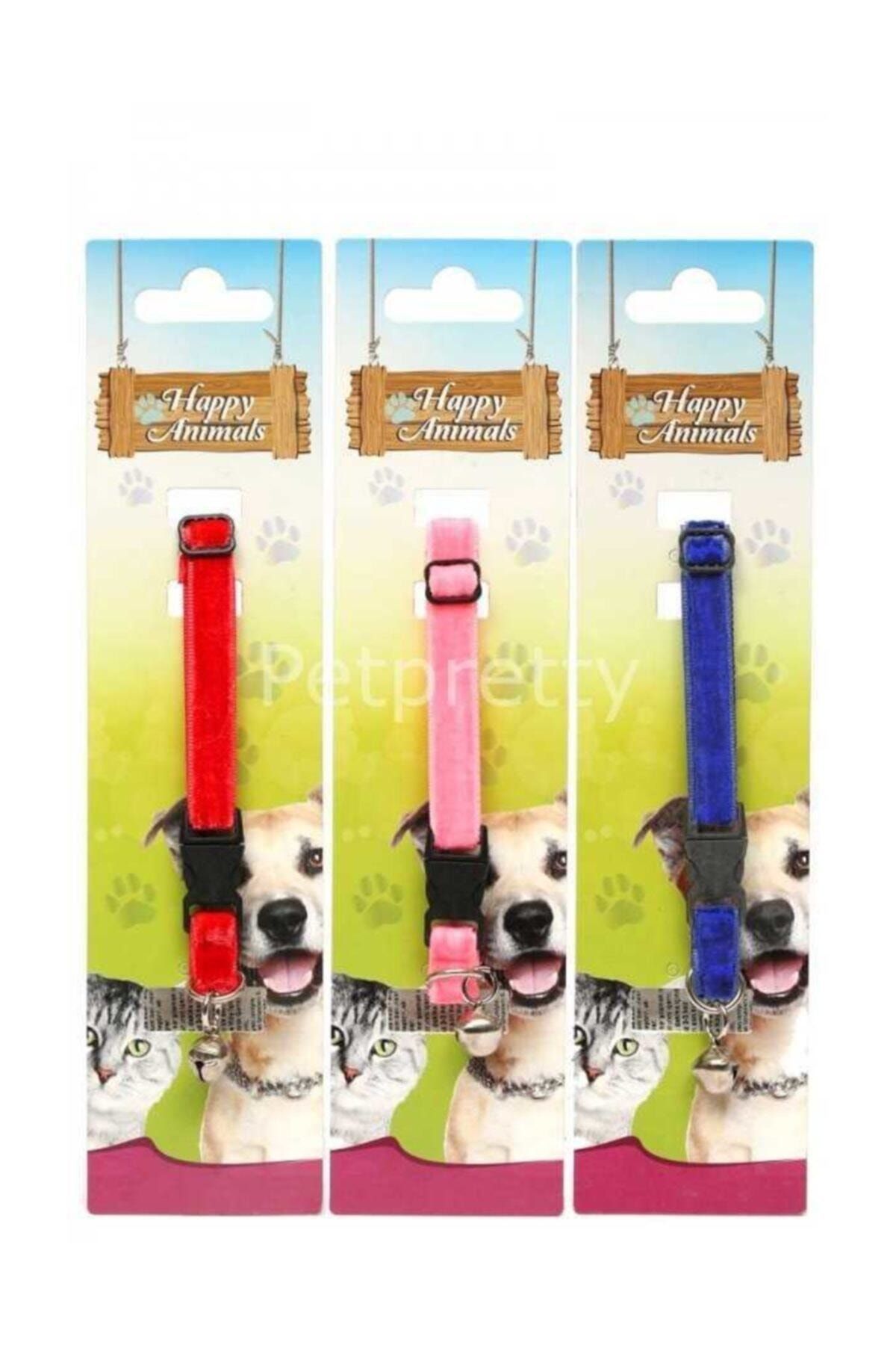 Pet Pretty Kadife Kedi Boyun Tasması