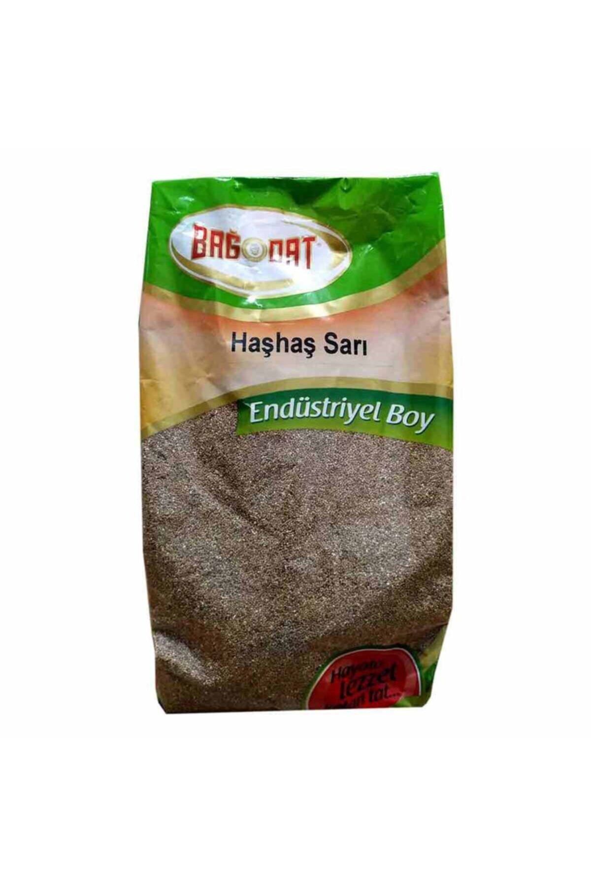 Bağdat Baharat Doğal Tane Haşhaş Sarı 1000 gr Paket