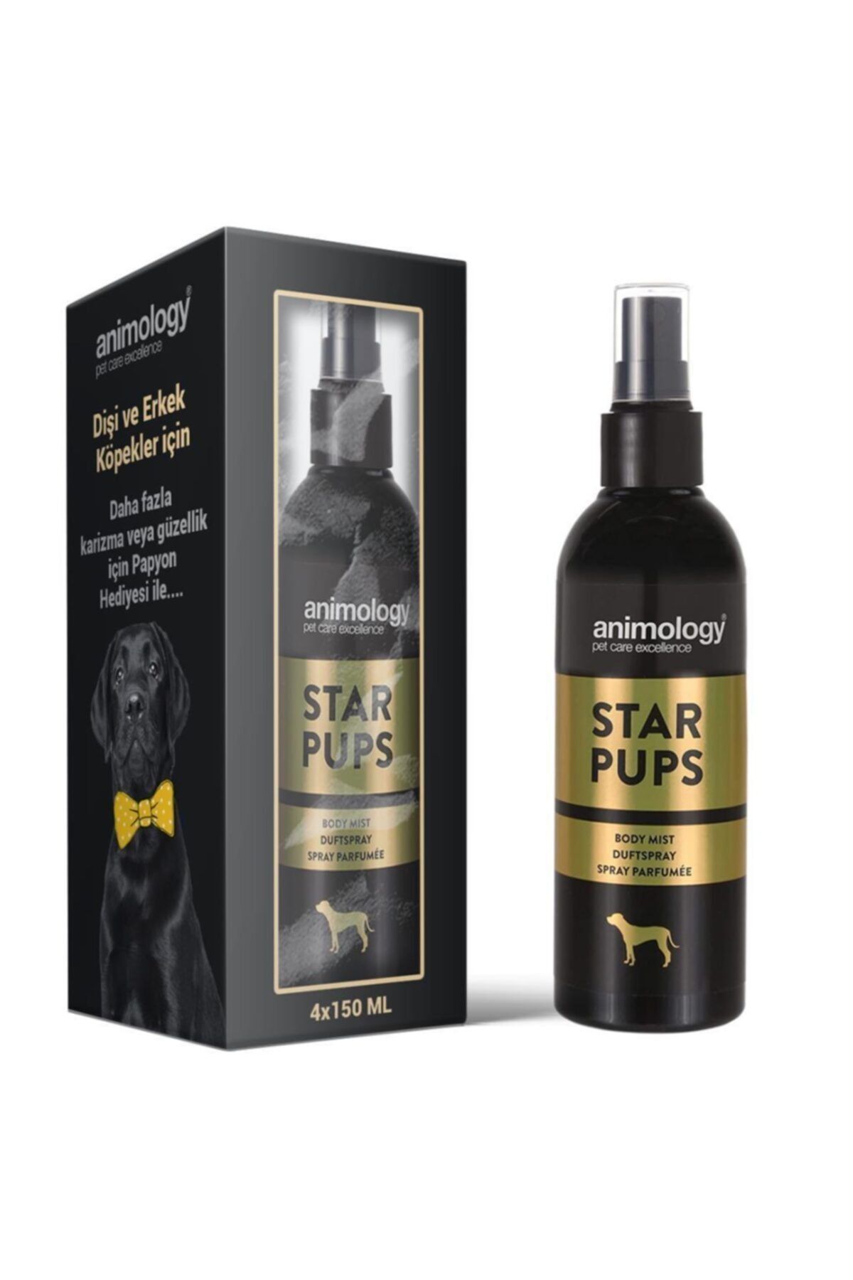 Animology Star Pups Tüm Irklar Için Köpek Parfümü 4x150 ml