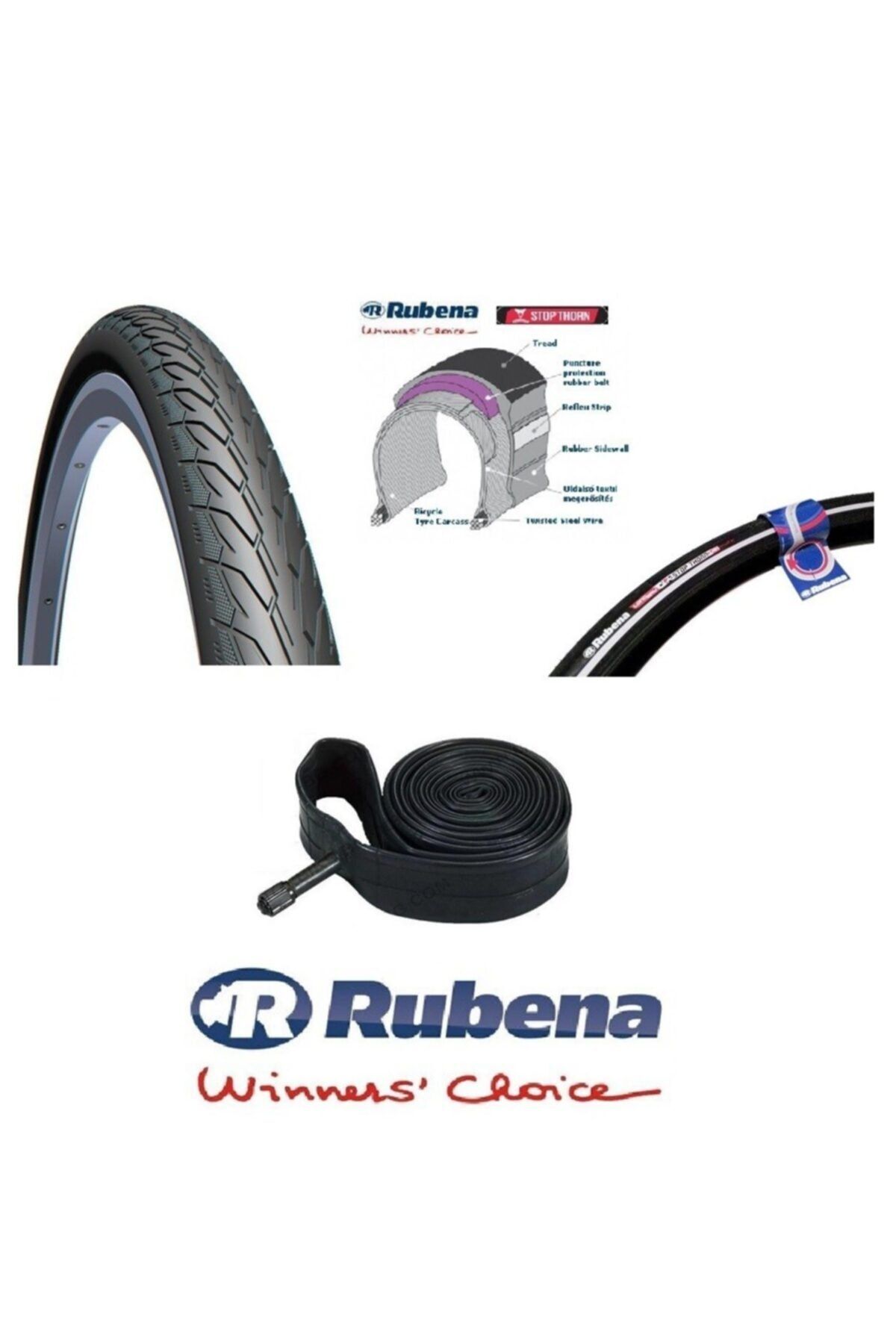 Rubena Mitas 700x40 Ult Aps+rs Lastik Takım