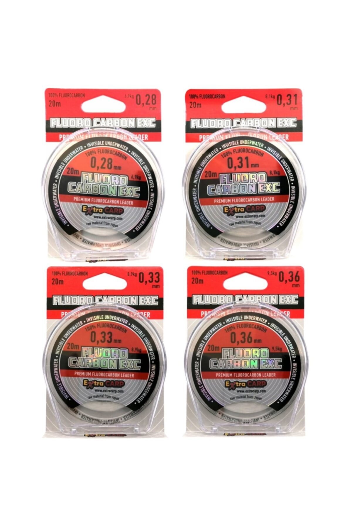 Extra Carp Fluoro Exc 20mt Misina