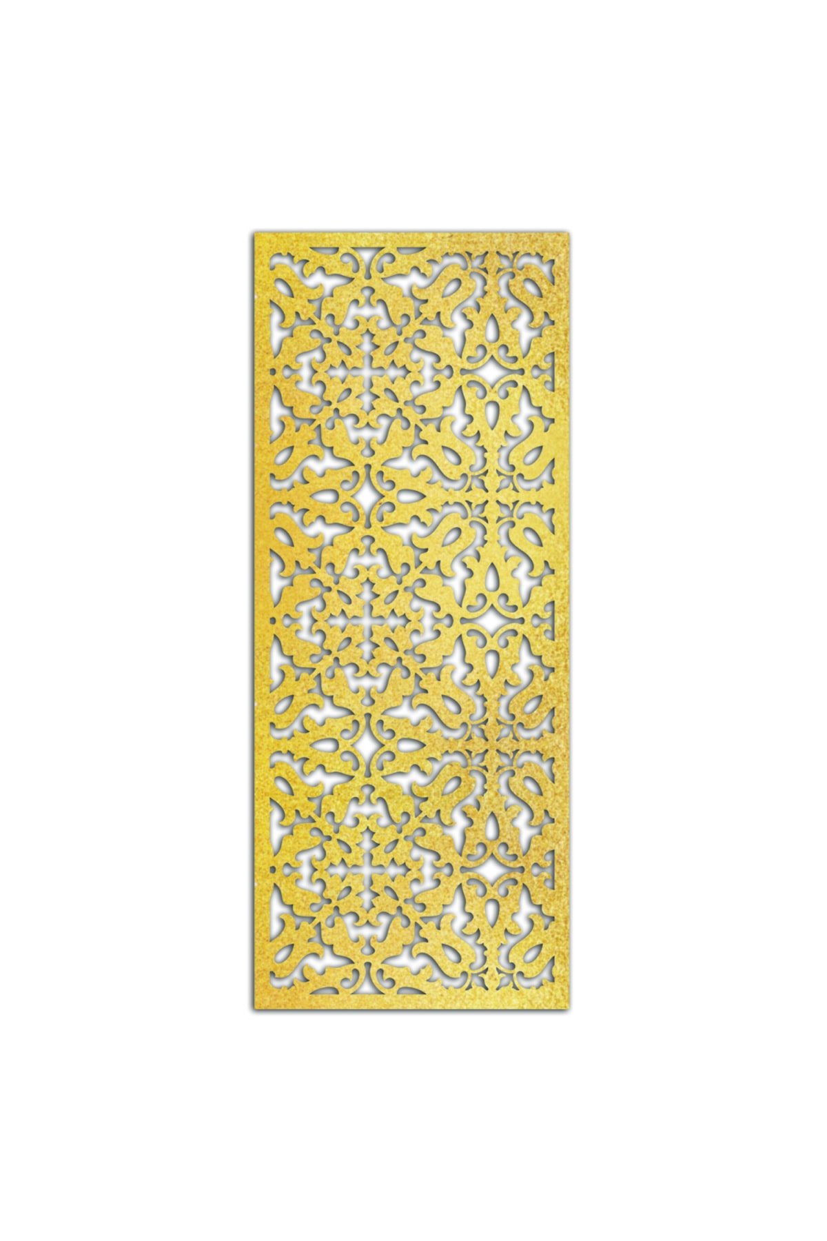 Liar Dekor Liar Ahşap Seperatör (Paravan) - KSP-62 - (10 mm) - (69 cm x 139 cm) - (Gold)