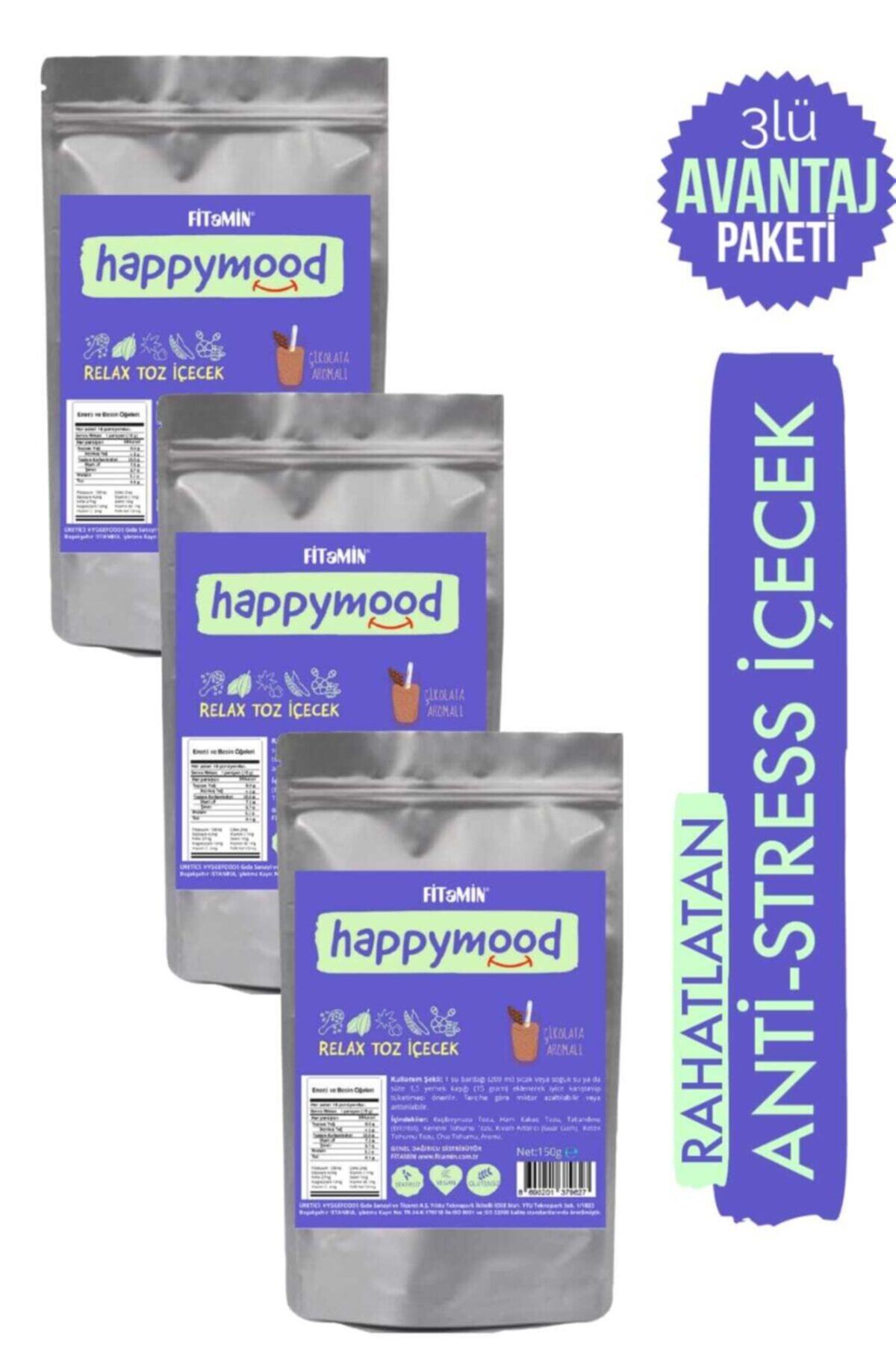 fitamin Relax Anti-stress Toz Içecek Çikolatalı 150gr X3