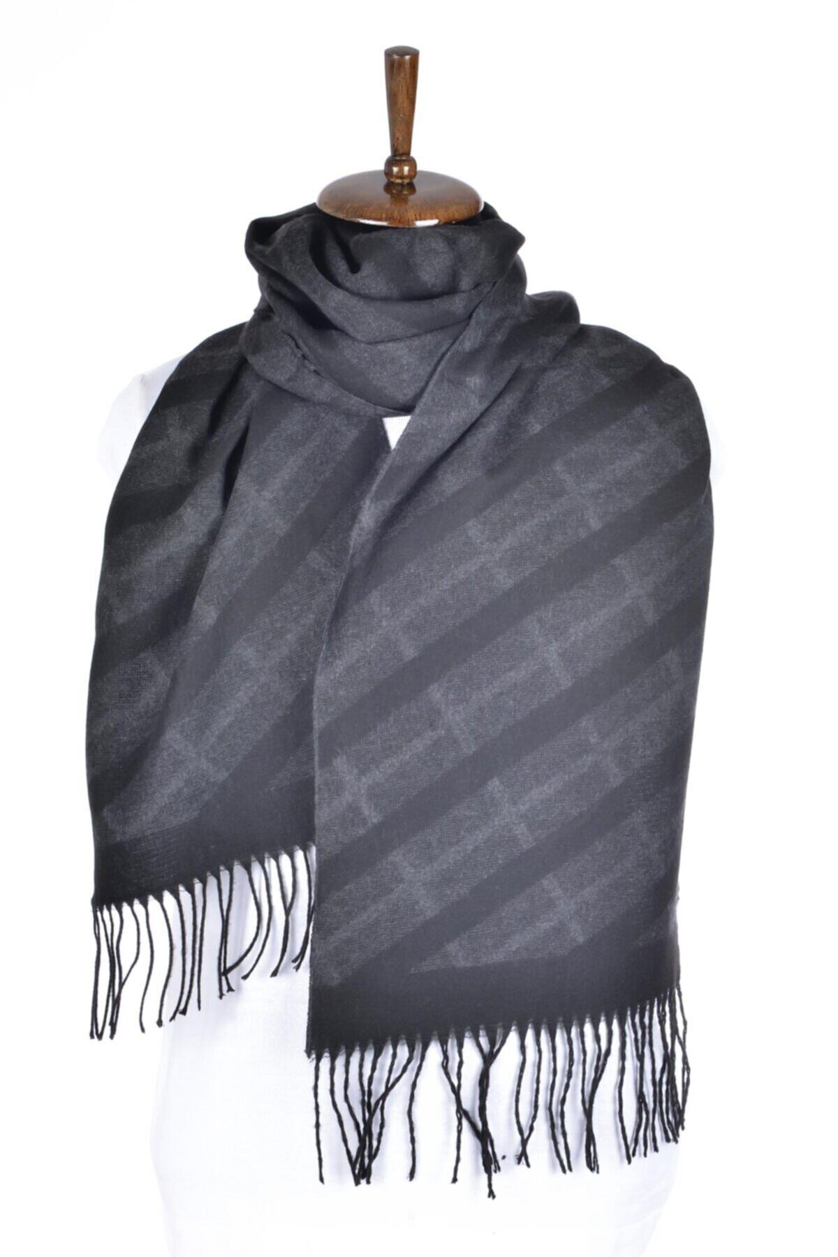 BAGGI Erkek Füme Desenli Atkı