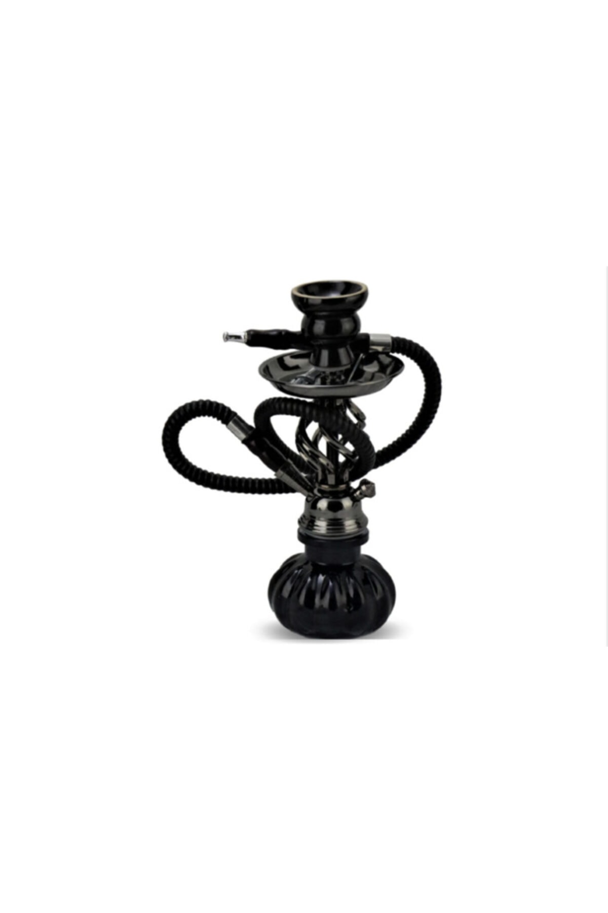 luxhookahhouse Siyah Küçük Boy Nargile Takımı