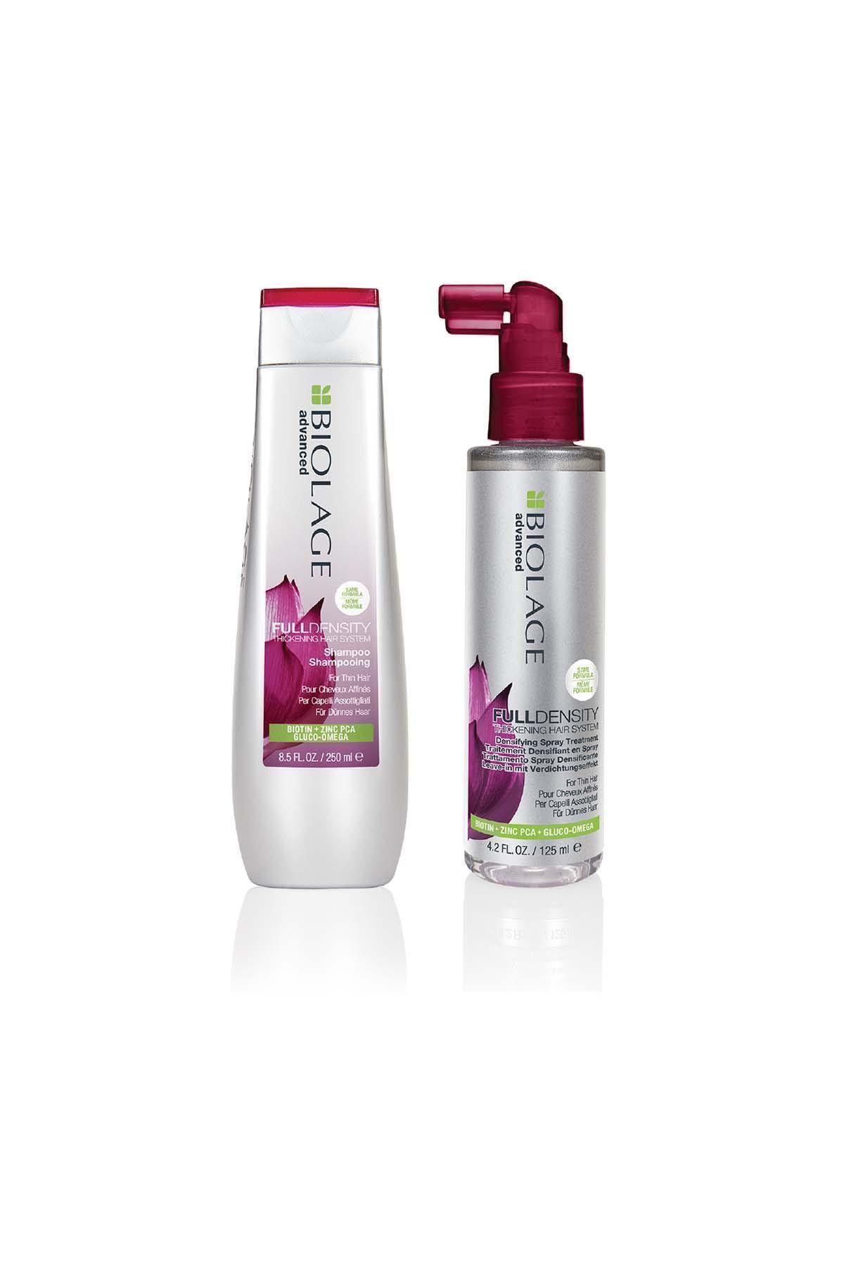 Biolage Fulldensity Şampuan 250 Ml + Durulanmayan Bakım Spreyi 125ml Bakım Seti