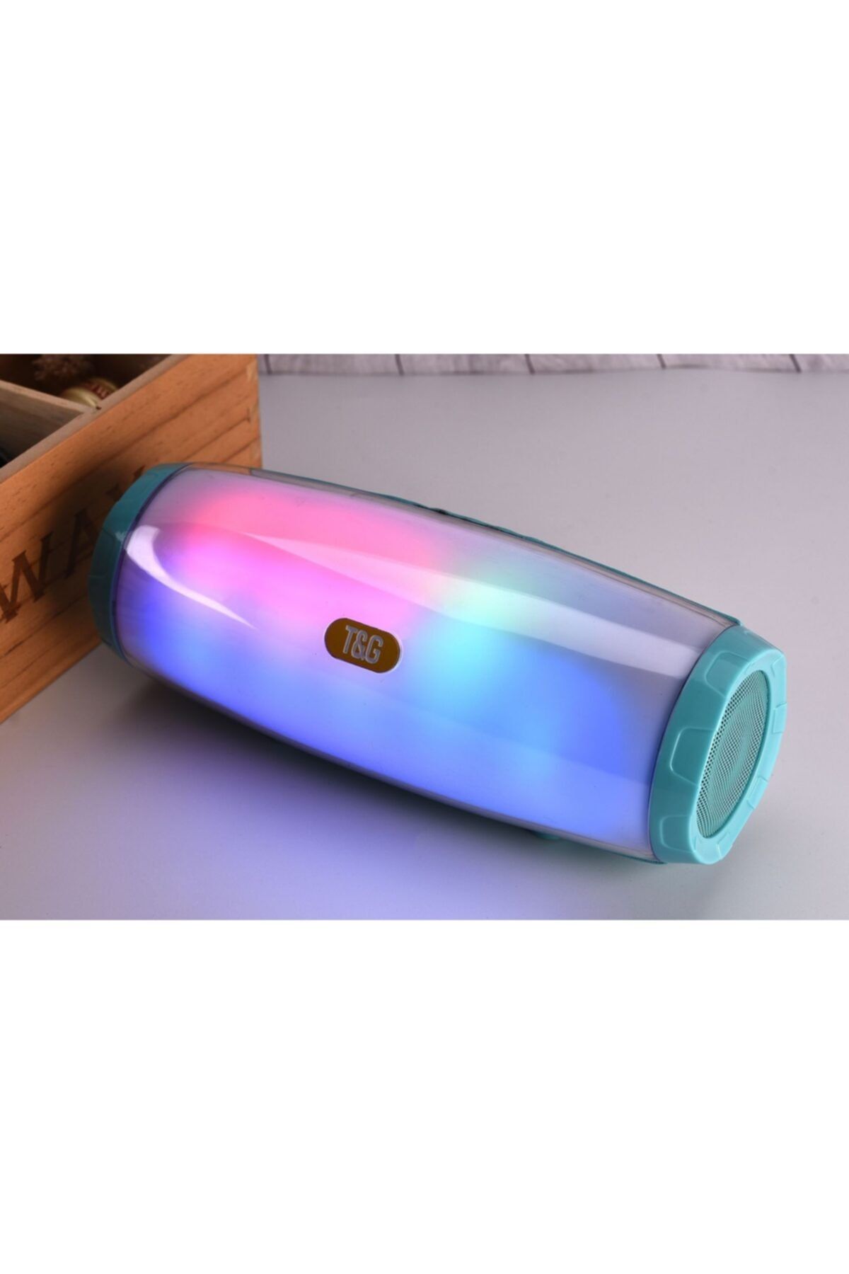 JUNGLEE Kablosuz Bluetooth Hoparlör Ses Bombası Wireless Speaker Usb - Fm - Hafıza Kartı Girişli Tg-165