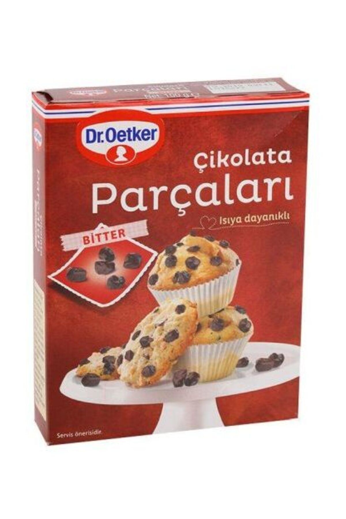 Dr. Oetker Çikolata Parçaları Bitter 100 gr