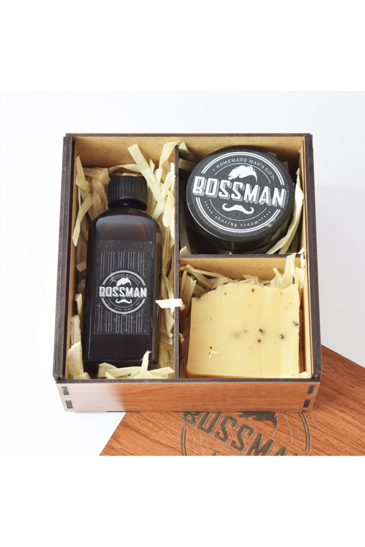bossmannatural Bossman 3lü Traş Seti