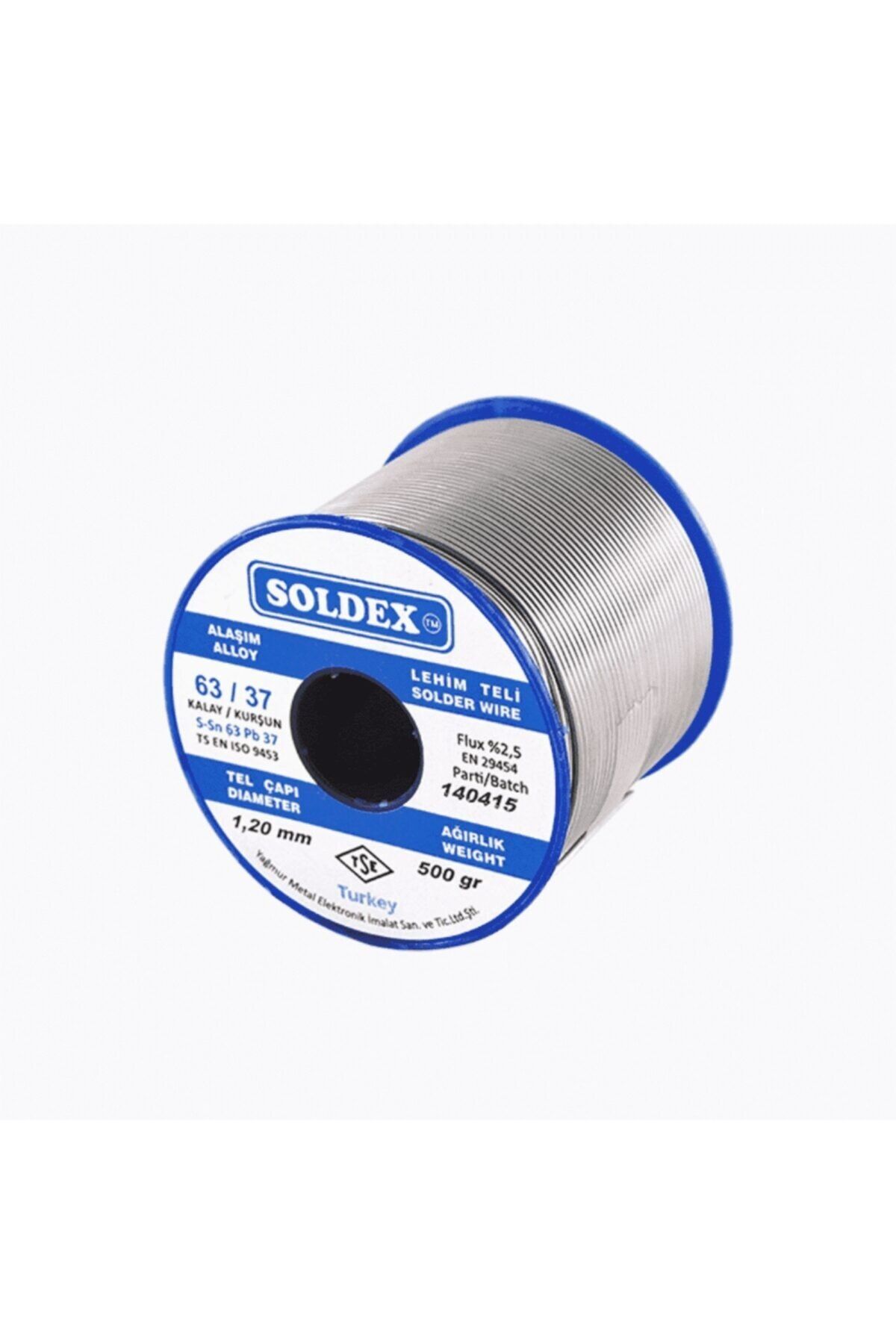 Soldex 63/37 Lehim Teli 500gr 1.20mm