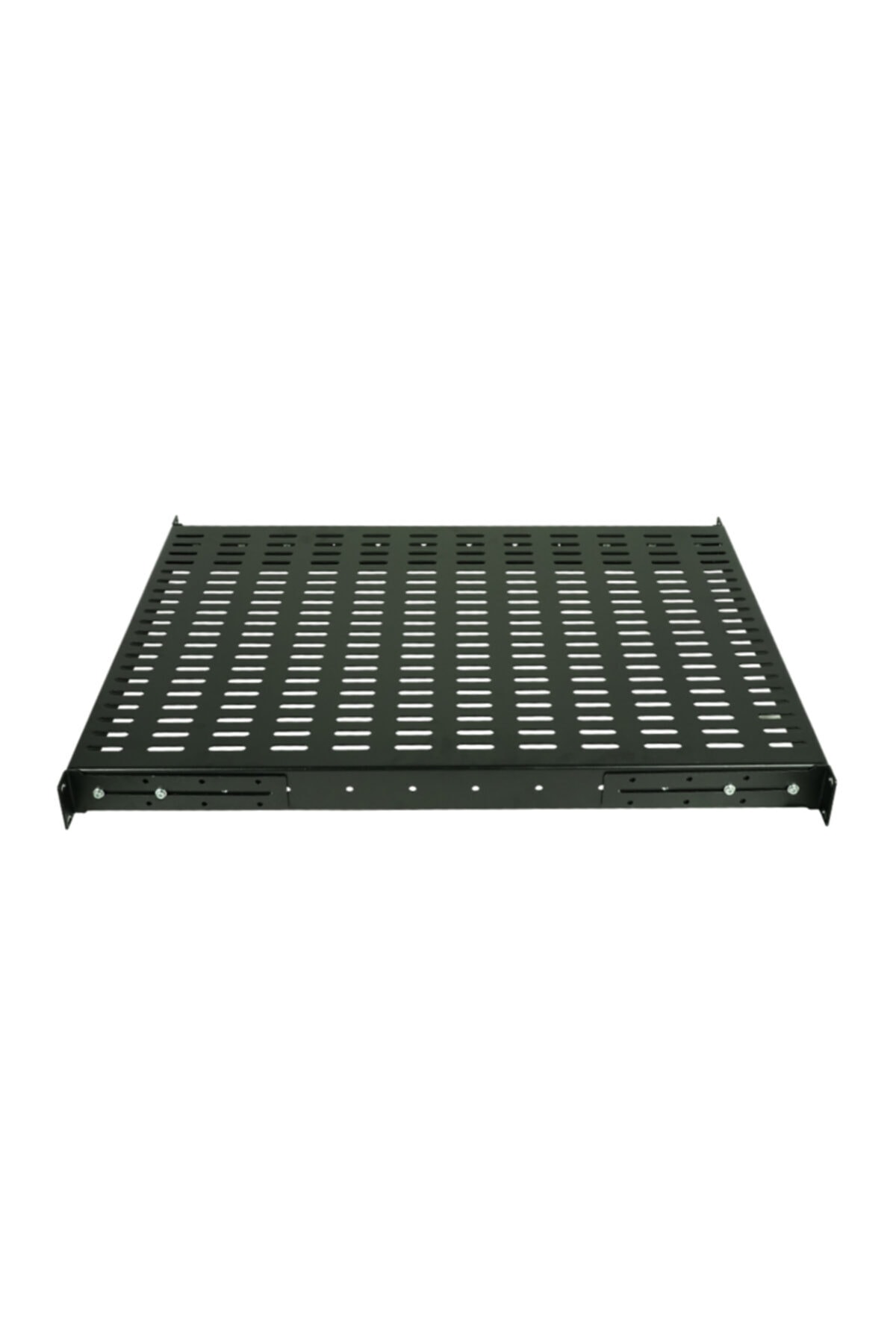 CANOVATE 19 Kabinet Rafı Ağır Hizmet Tipi Sabit D 800 mm Siyah