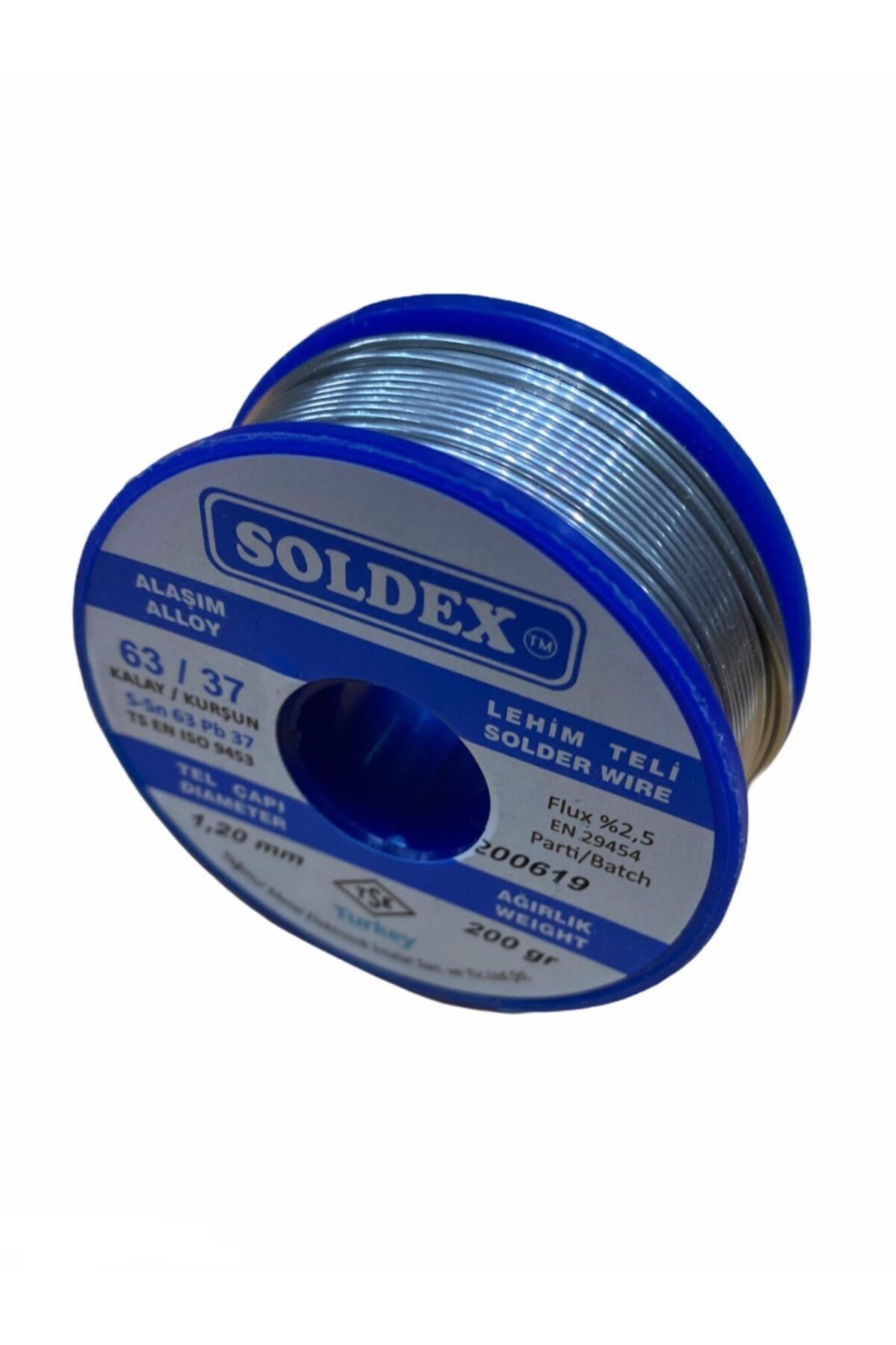 Soldex 63/37 Lehim Teli 200gr 1.20mm