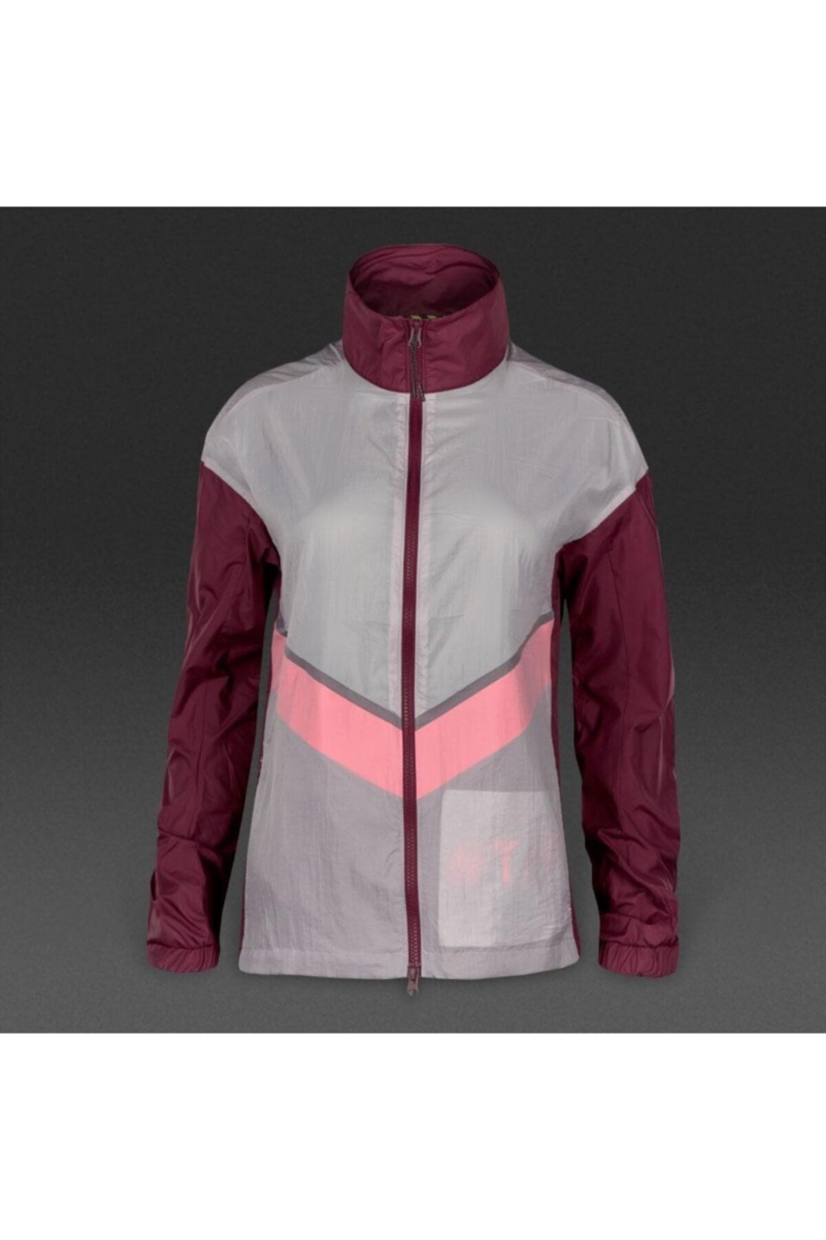 Nike Kadın Bordo Ru Jacket Yağmurluk 724097-681