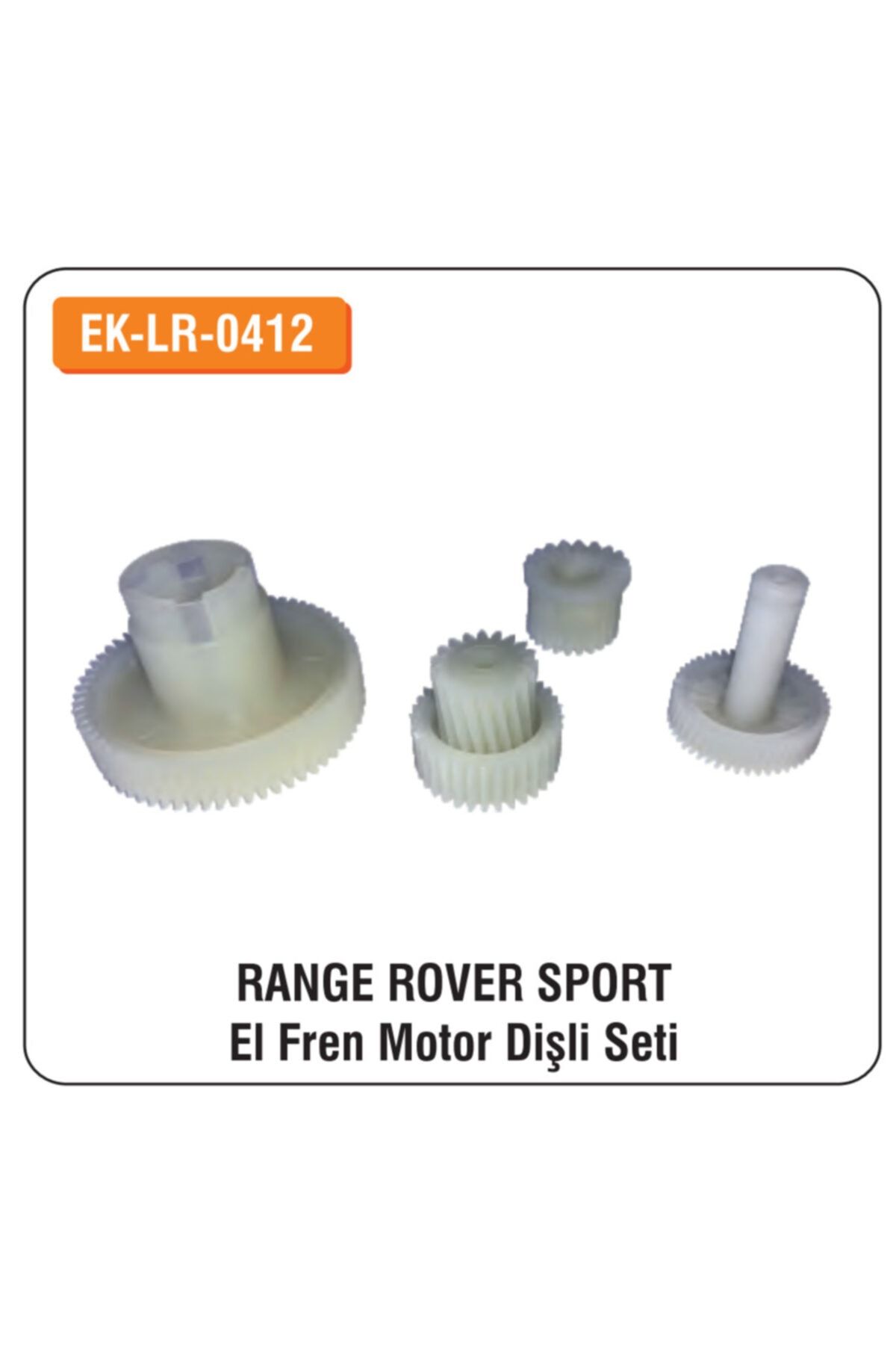 Altech Range Rover Sport El Fren Motor Dişlisi Seti Ek-lr-0412
