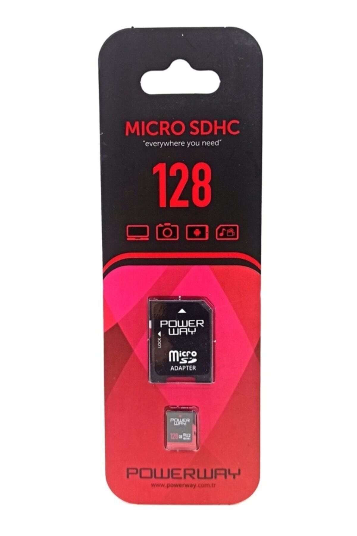 POWERWAY 128 Gb Micro Sdhc Hafıza Kartı