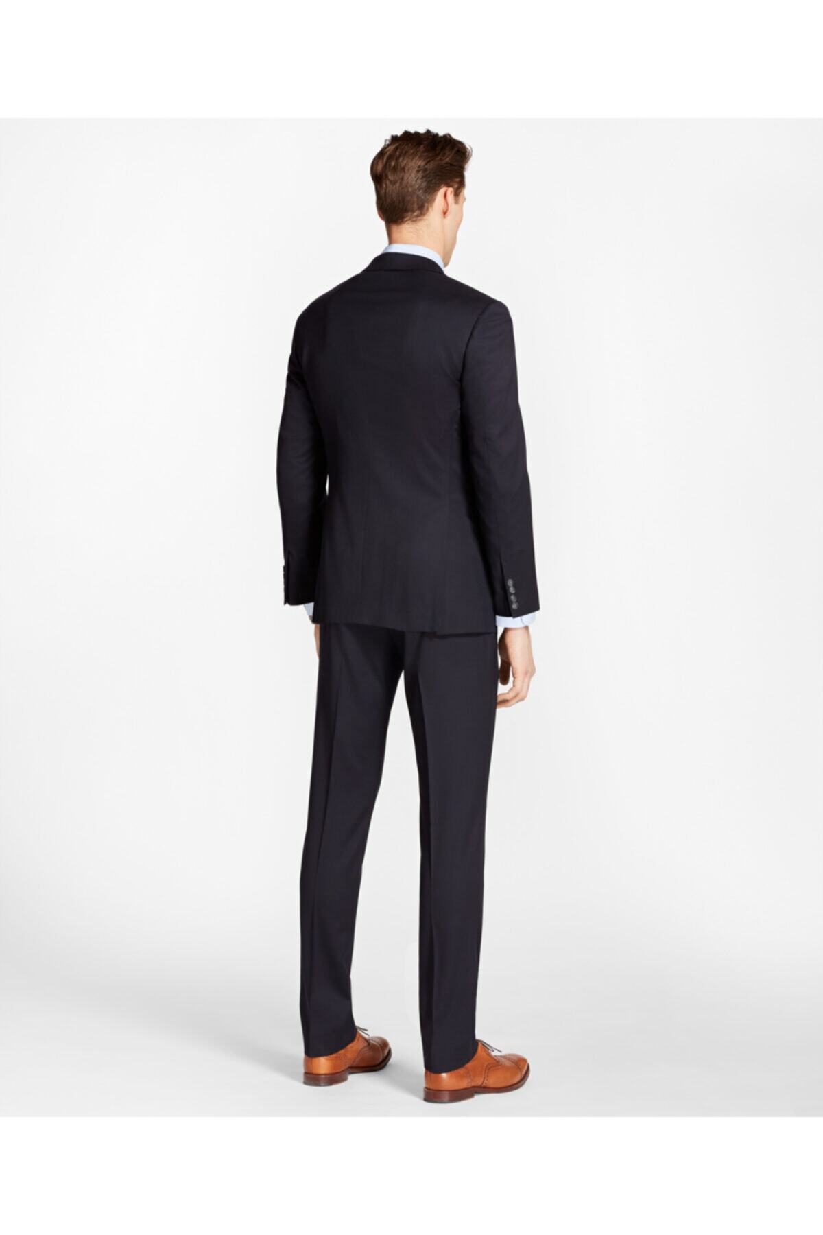 BROOKS BROTHERS Erkek Lacivert Regent Kesim Çift Yırtmaç Takım Elbise