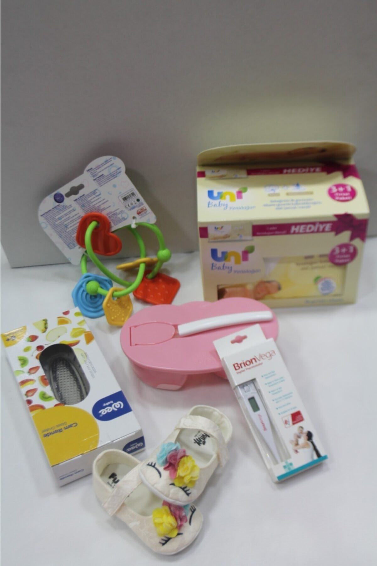 Uni Baby Kız Bebek Bakım Seti