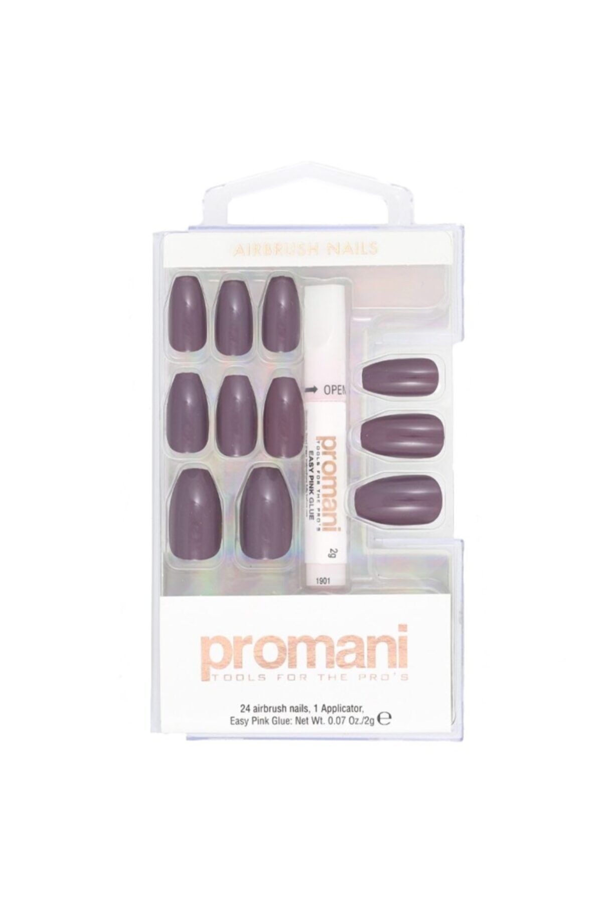 Promani Mürdüm Takma Tırnak Kiti