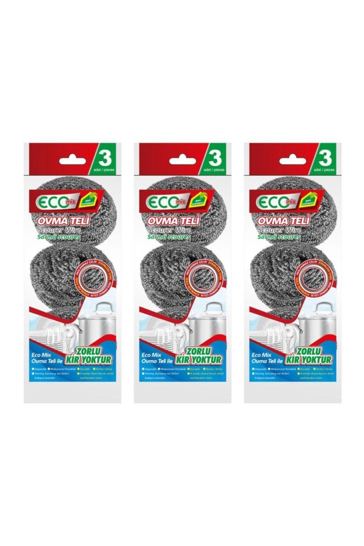 ecomix Ovma Teli Eko Paket 3 Lü / 3'lü Paket