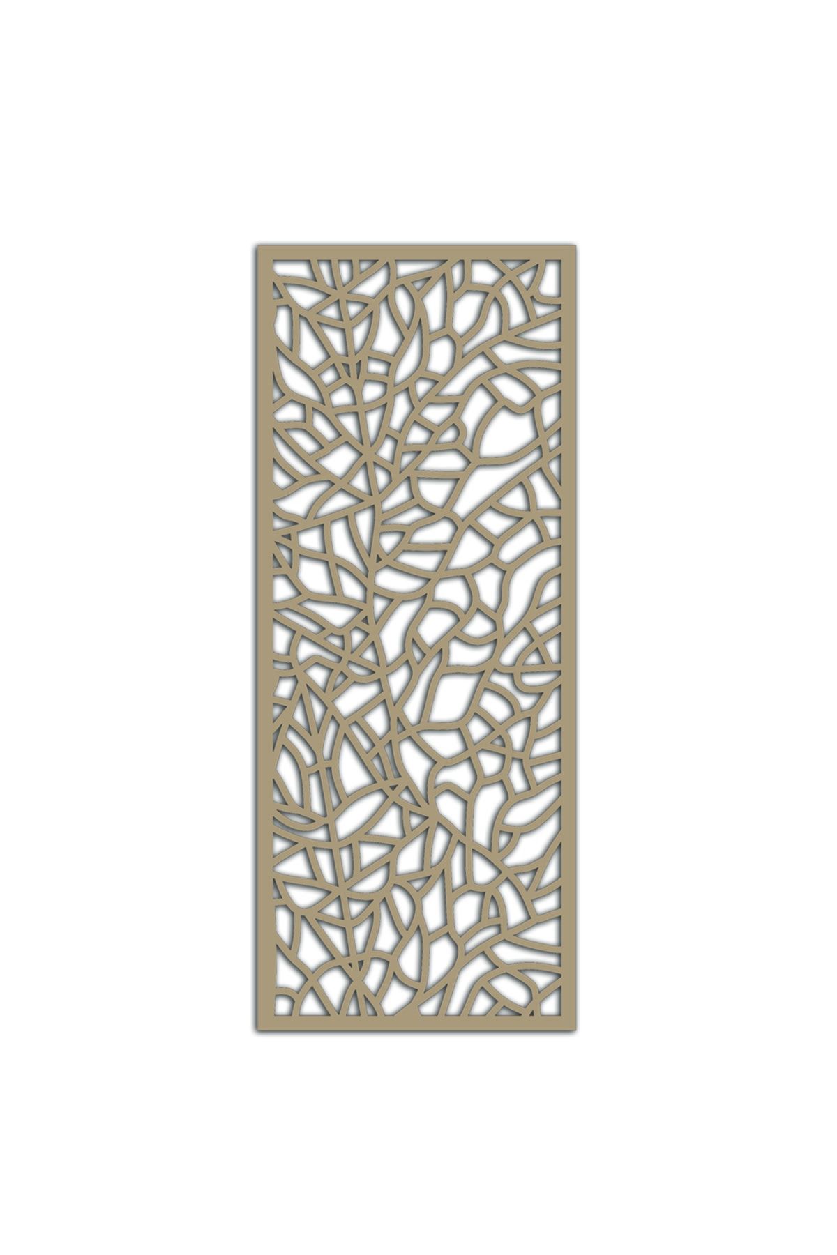 Liar Dekor Liar Ahşap Seperatör (Paravan) - KSP-70 - (18 mm) - (60 cm x 160 cm) - (Ham)