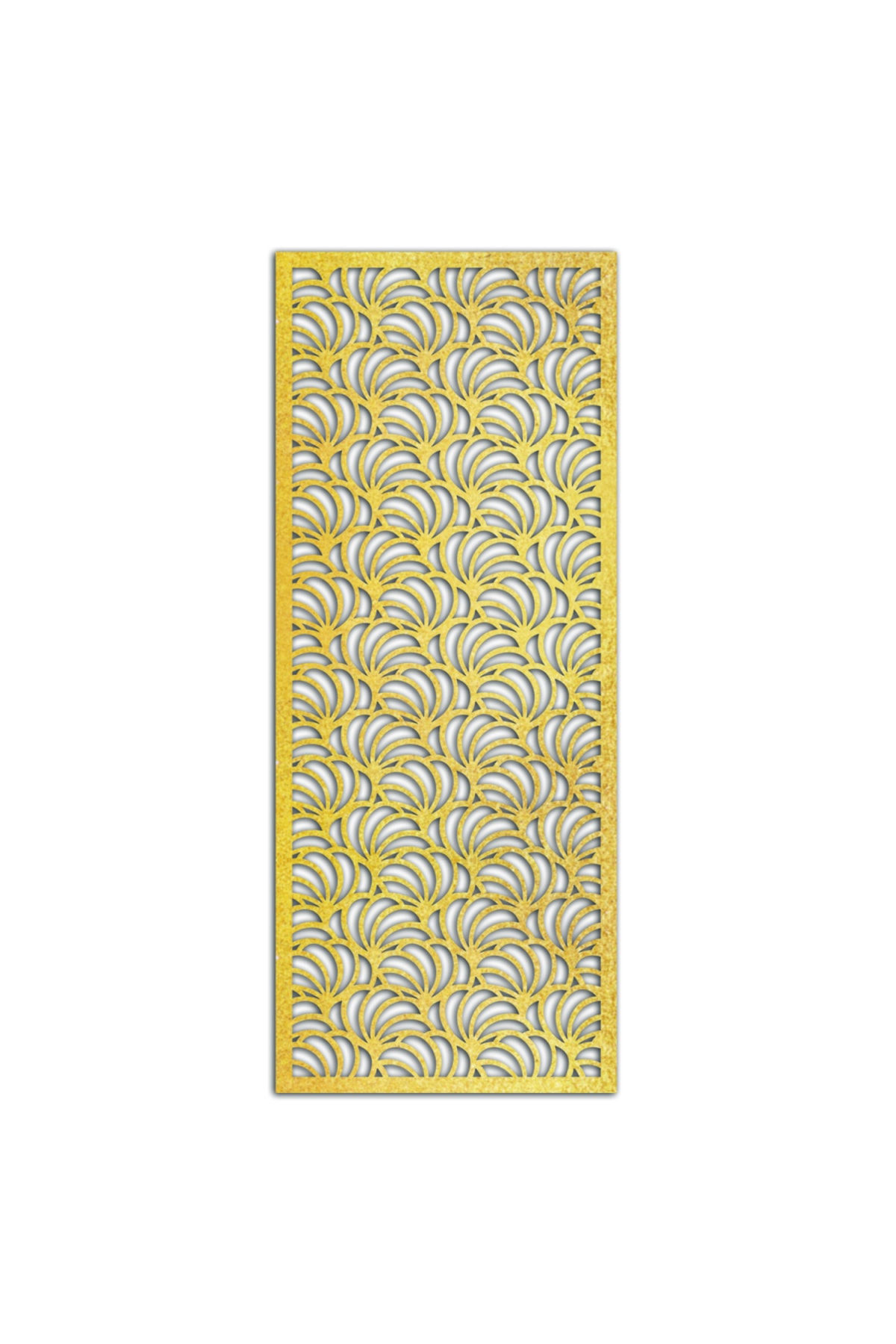 Liar Dekor Liar Ahşap Seperatör (Paravan) - KSP-65 - (18 mm) - (60 cm x 160 cm) - (Gold)