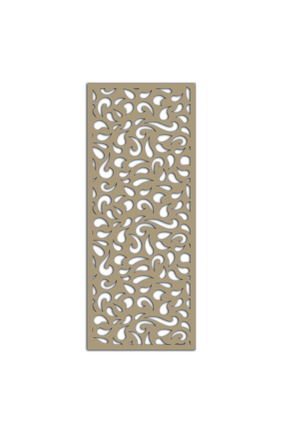 Liar Dekor Liar Ahşap Seperatör (Paravan) - KSP-67 - (10 mm) - (69 cm x 139 cm) - (Ham)