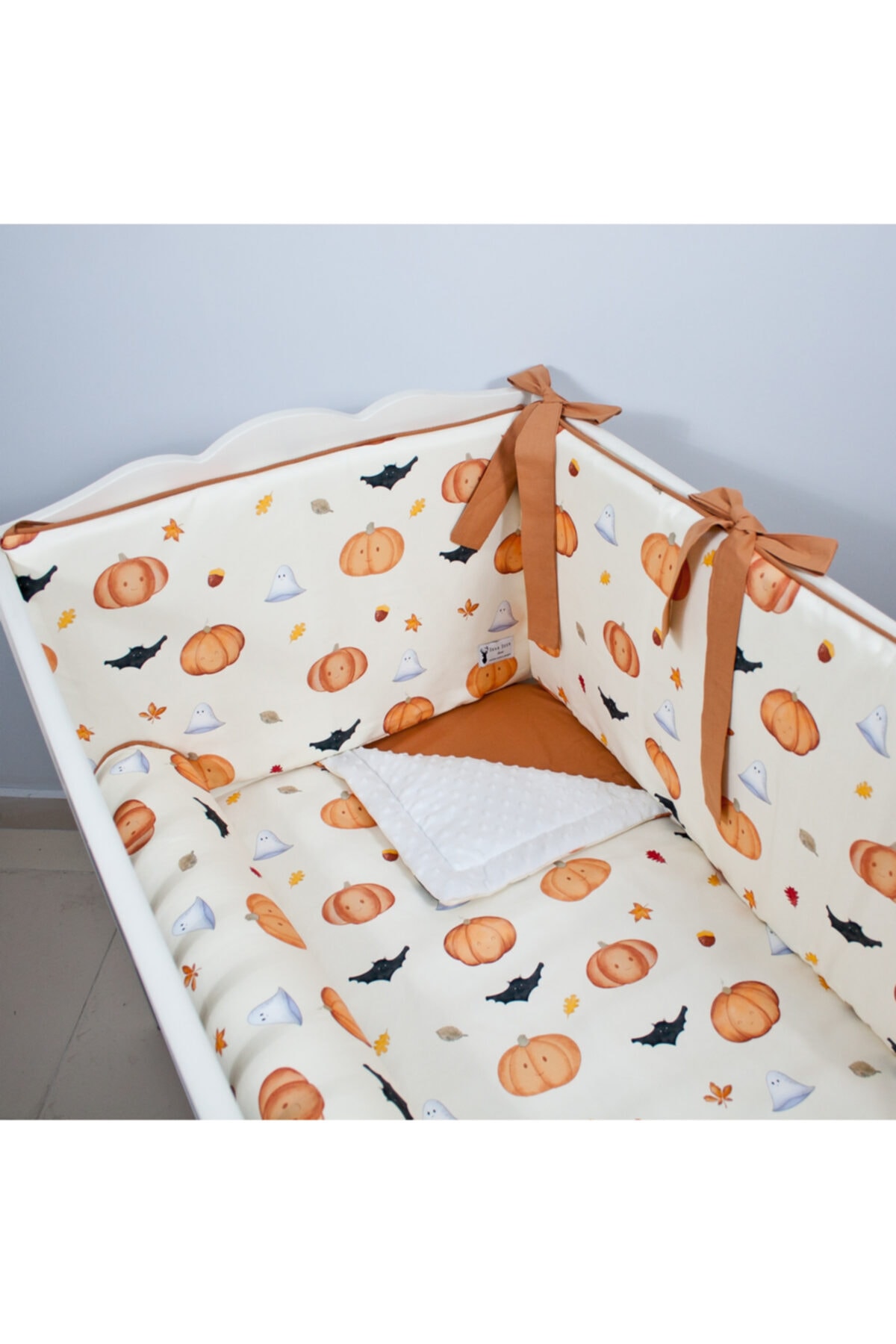 Dear Deer Love Pumpkin Bebek Uyku Seti 60x120