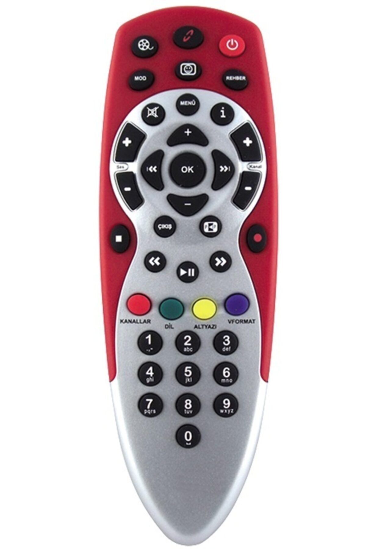 ATAELEKTRONİK Digitürk Beinsport Hd Alıcı Cihaz Kırmızı Kumandası