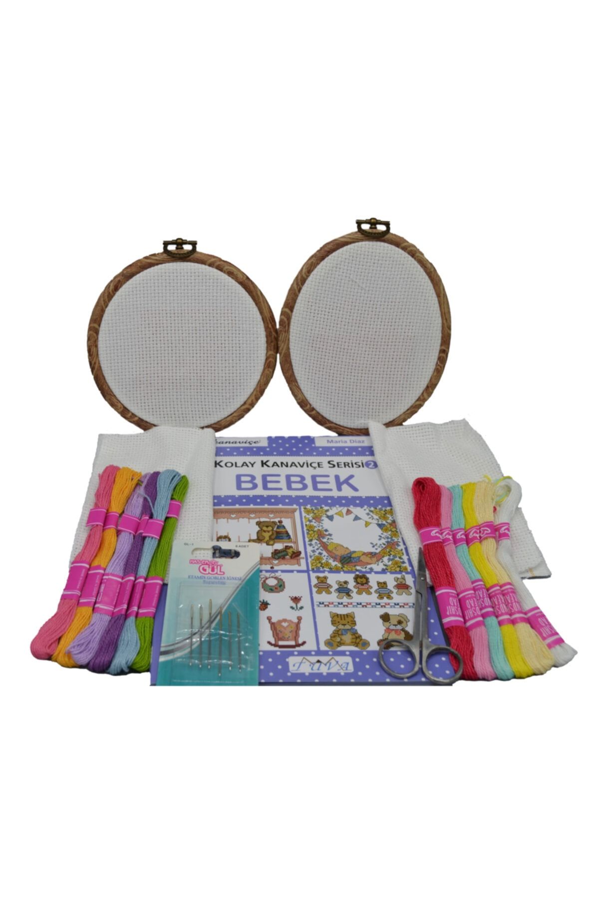 HaserEticaret Etamin Mini 2'li Pano Kasnaklı Set