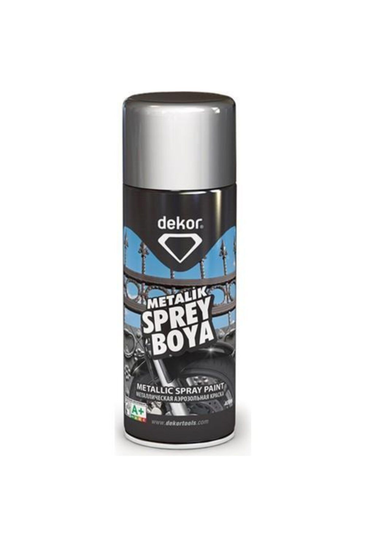 dekor 666 metalik gri sprey boya 400ml fiyati yorumlari trendyol