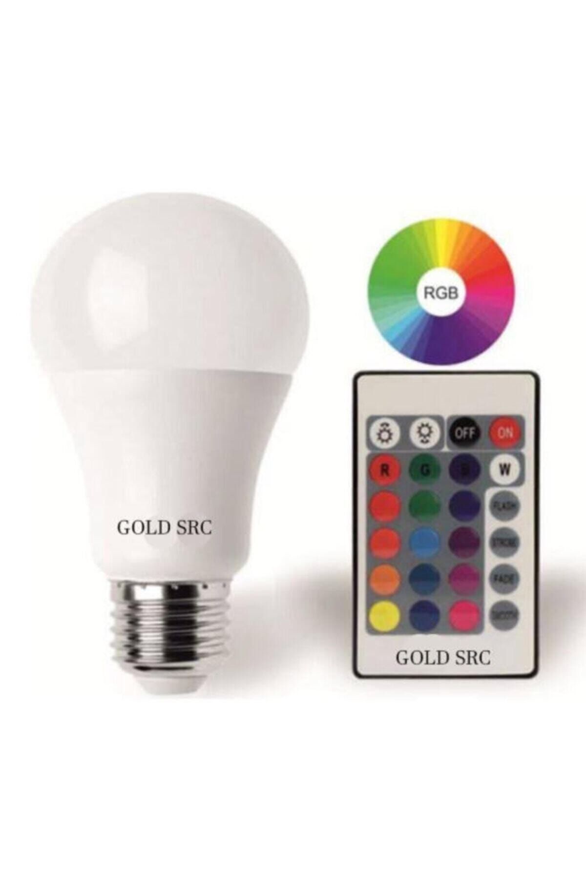 gold src 9w rgb led ampul renk degistiren dimmerli fiyati yorumlari trendyol