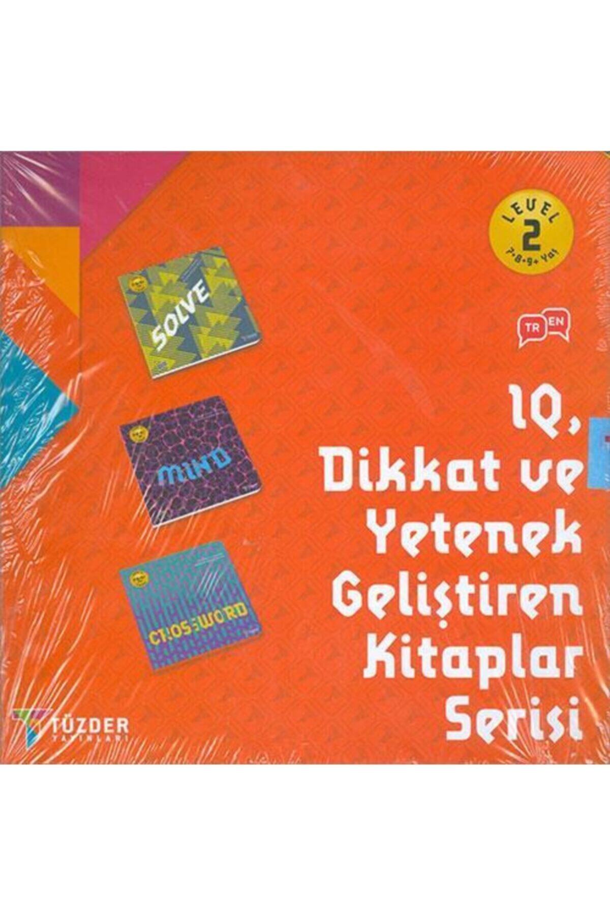 TÜZDER Yayınları Iq Dikkat Ve Yetenek Geliştiren Kitaplar Serisi 7-9 Yaş Level 2 (3 Kitap Set)