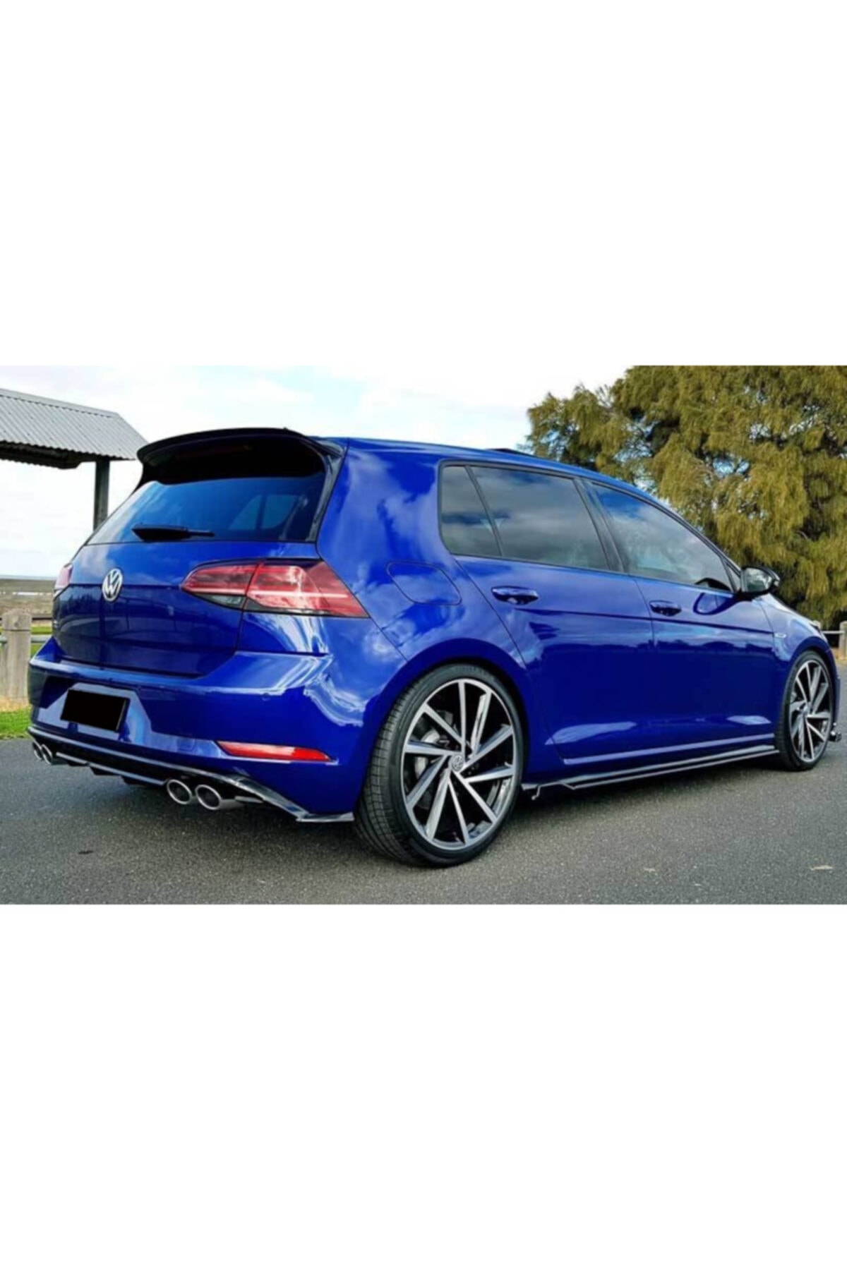 Boğaziçi Volkswagen Golf 7.5 Piono Black Difüzör -4 Egzozlu Difrizör-