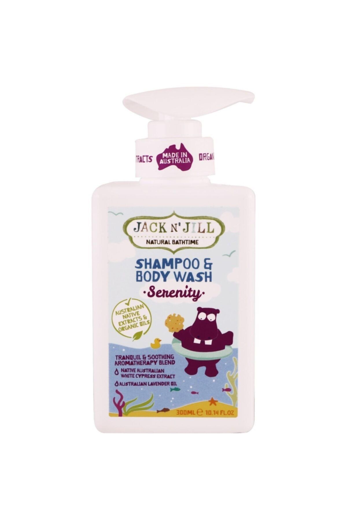 Jack N'Jill Serenity Hippo Saç Ve Vücut Şampuanı 300 Ml