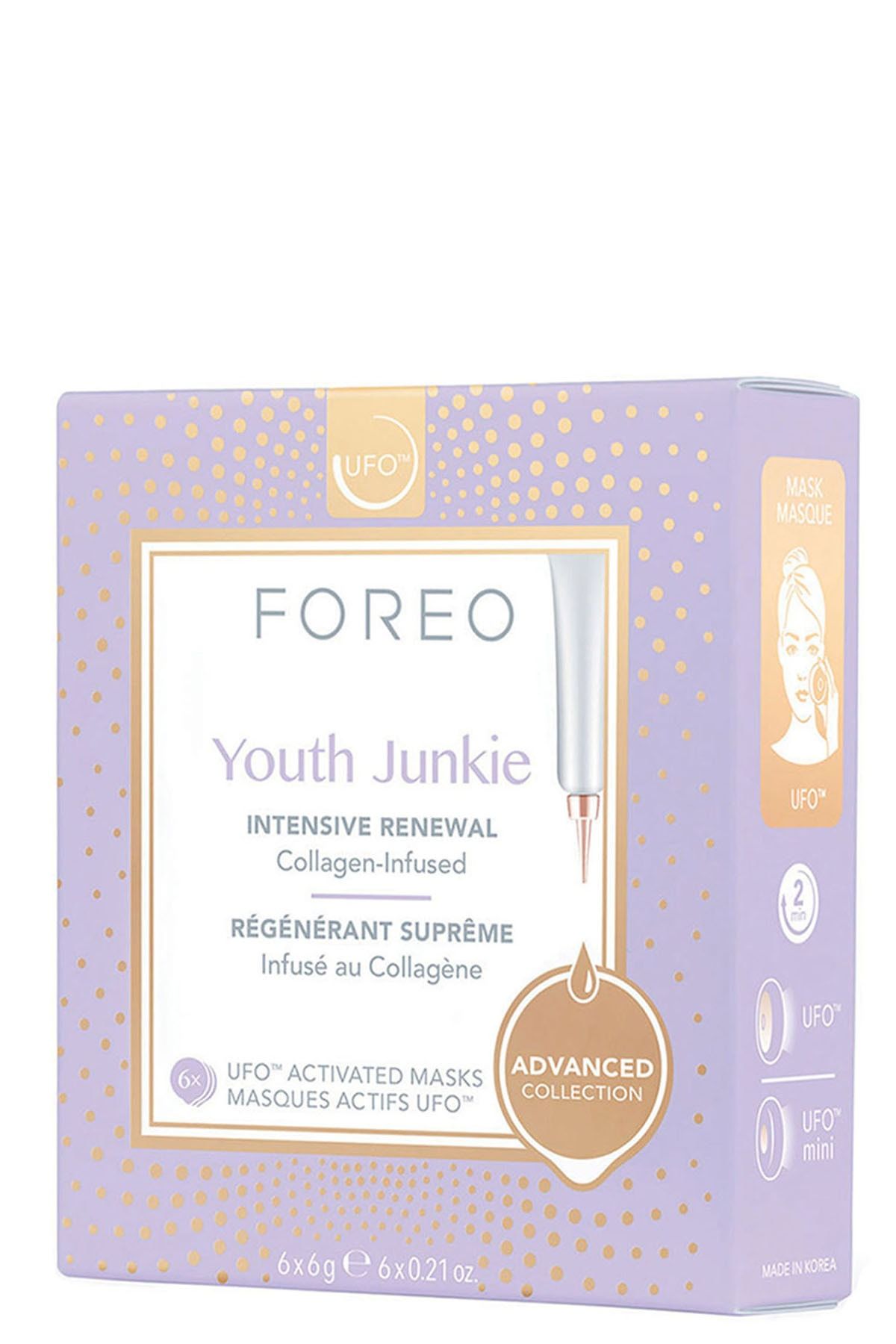 FOREO Ufo™ Youth Junkie 6'lı Maske