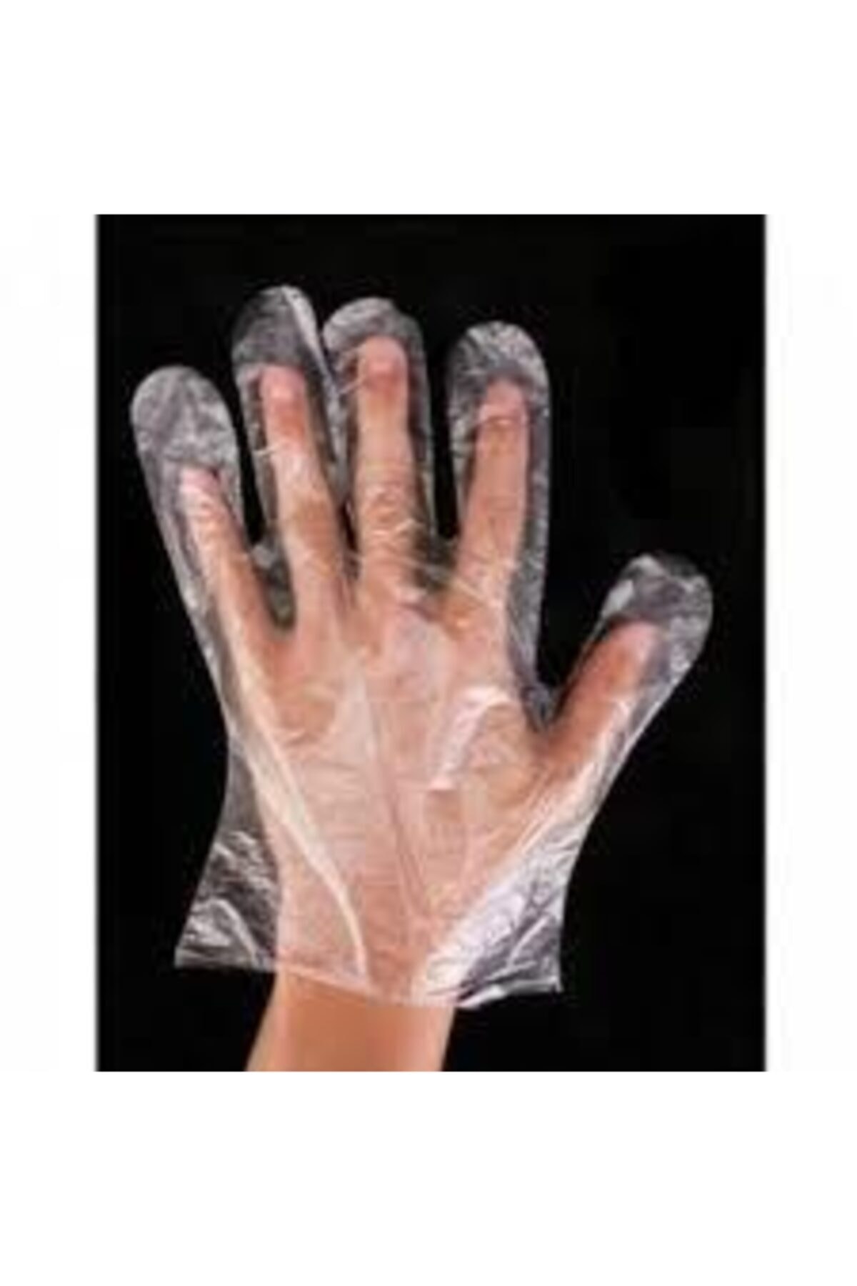 GLOBBE AMBALAJ Şeffaf Eldiven Tek Kullanımlık Pe 5.000 Adet