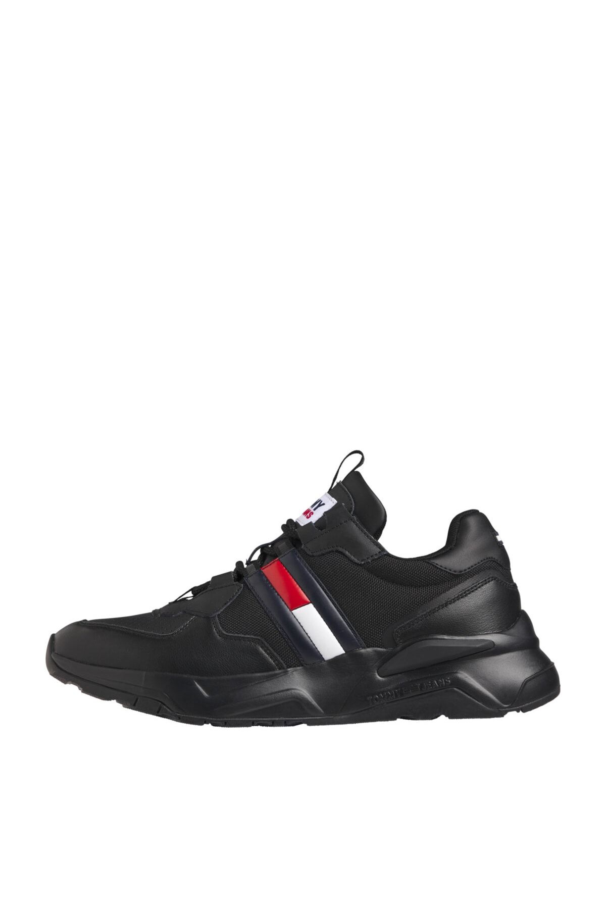 tommy hilfiger erkek siyah sneaker chunky tech runner em0em00582 fiyati yorumlari trendyol