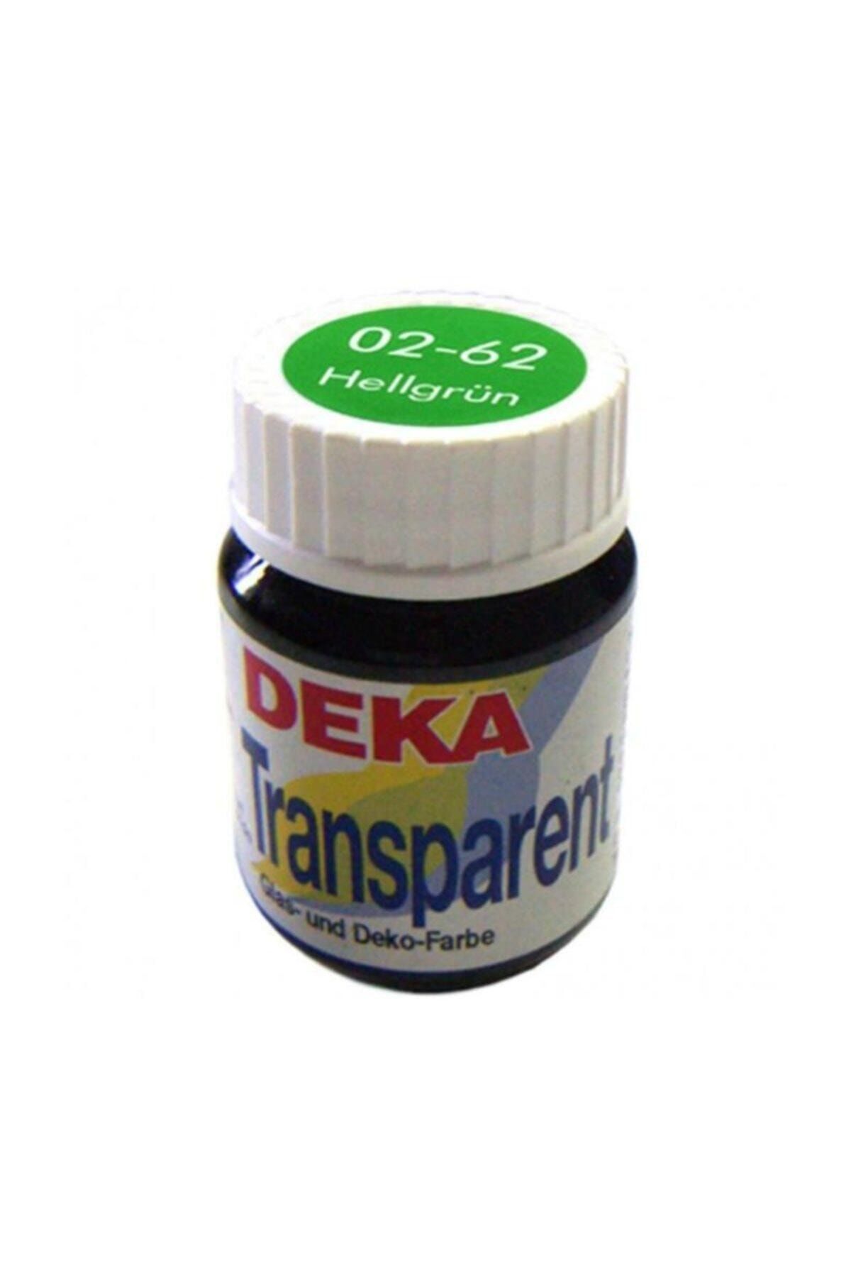 Deka Transparent Cam Boyası 25ml Hellgrün No:62