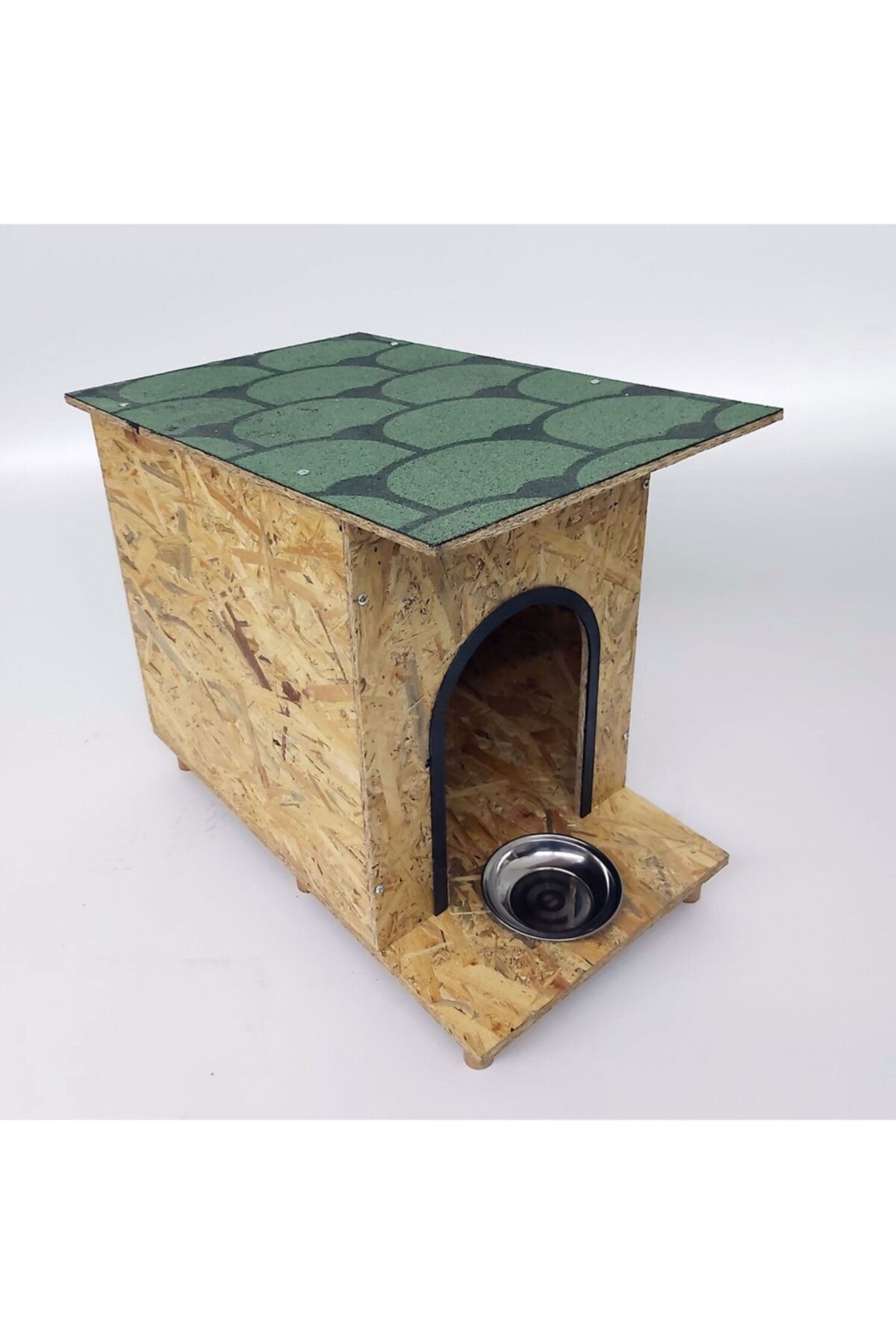 STANDART Suya Soğuğa Dayanıklı Lüks Ahşap Köpek Kulupesi