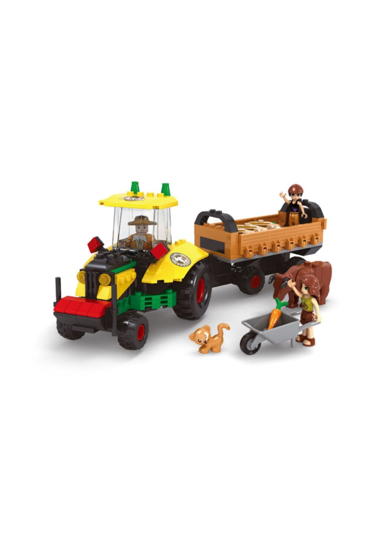 Ausini Lego Traktörlü Çiftlik Oyun Seti 249 Parça